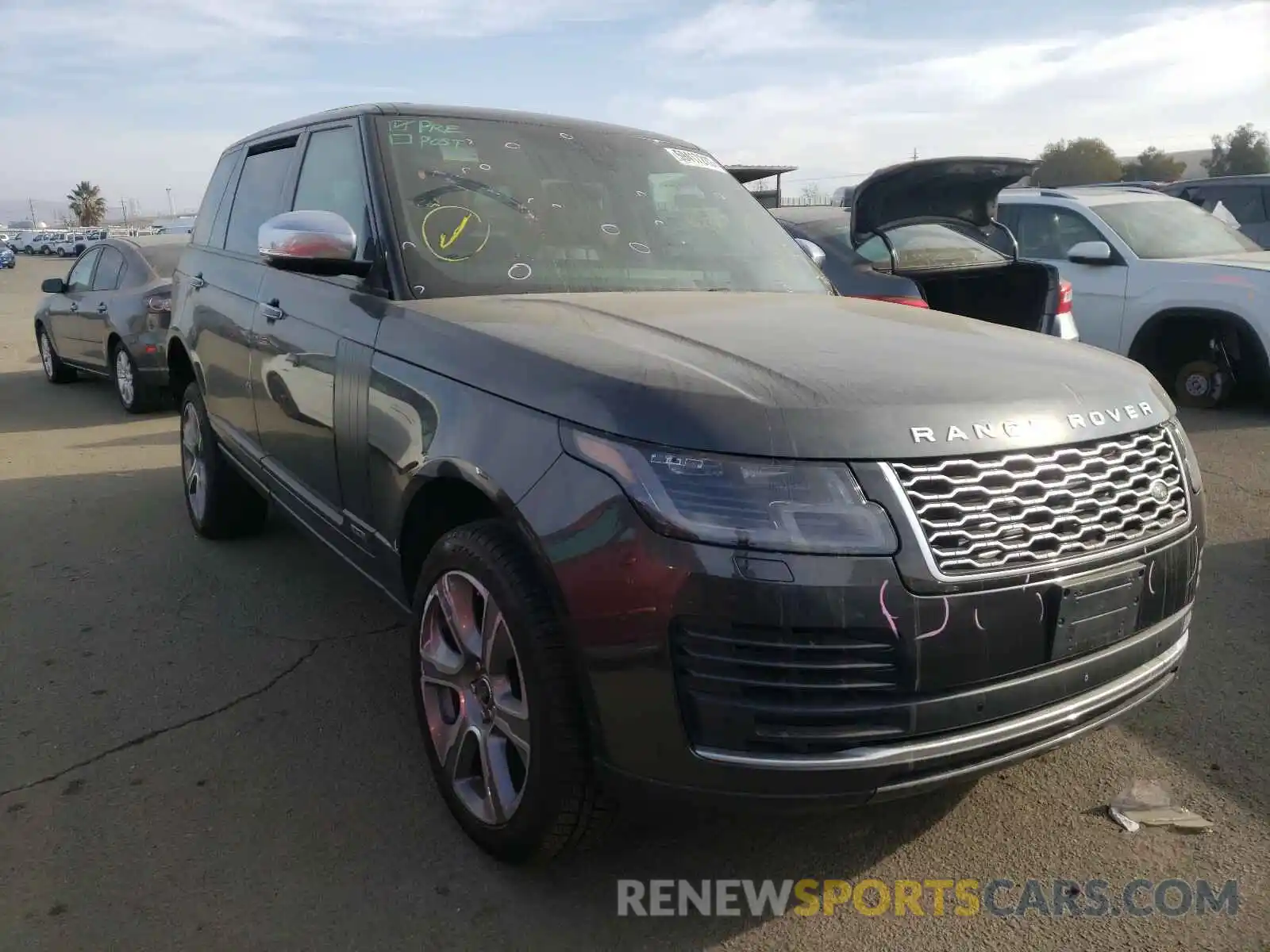 1 Photograph of a damaged car SALGV5REXKA543888 LAND ROVER RANGEROVER 2019