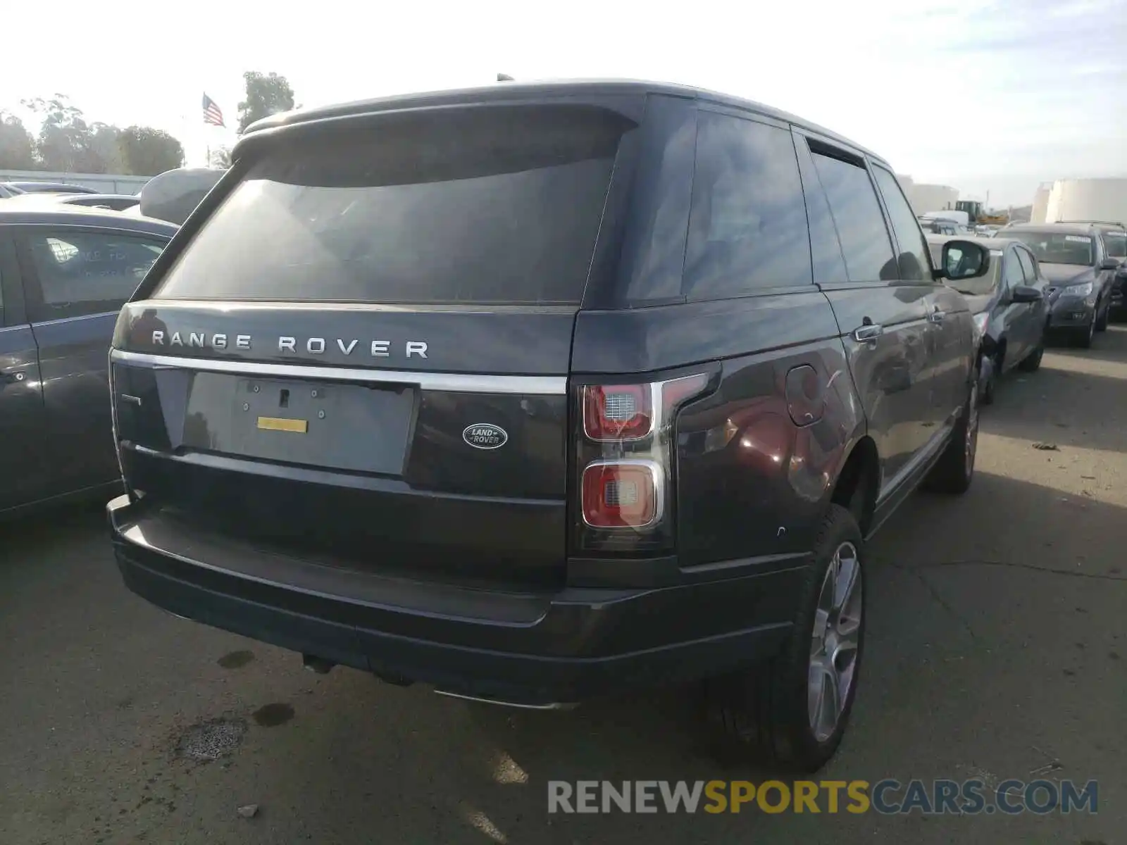 4 Фотография поврежденного автомобиля SALGV5REXKA543888 LAND ROVER RANGEROVER 2019