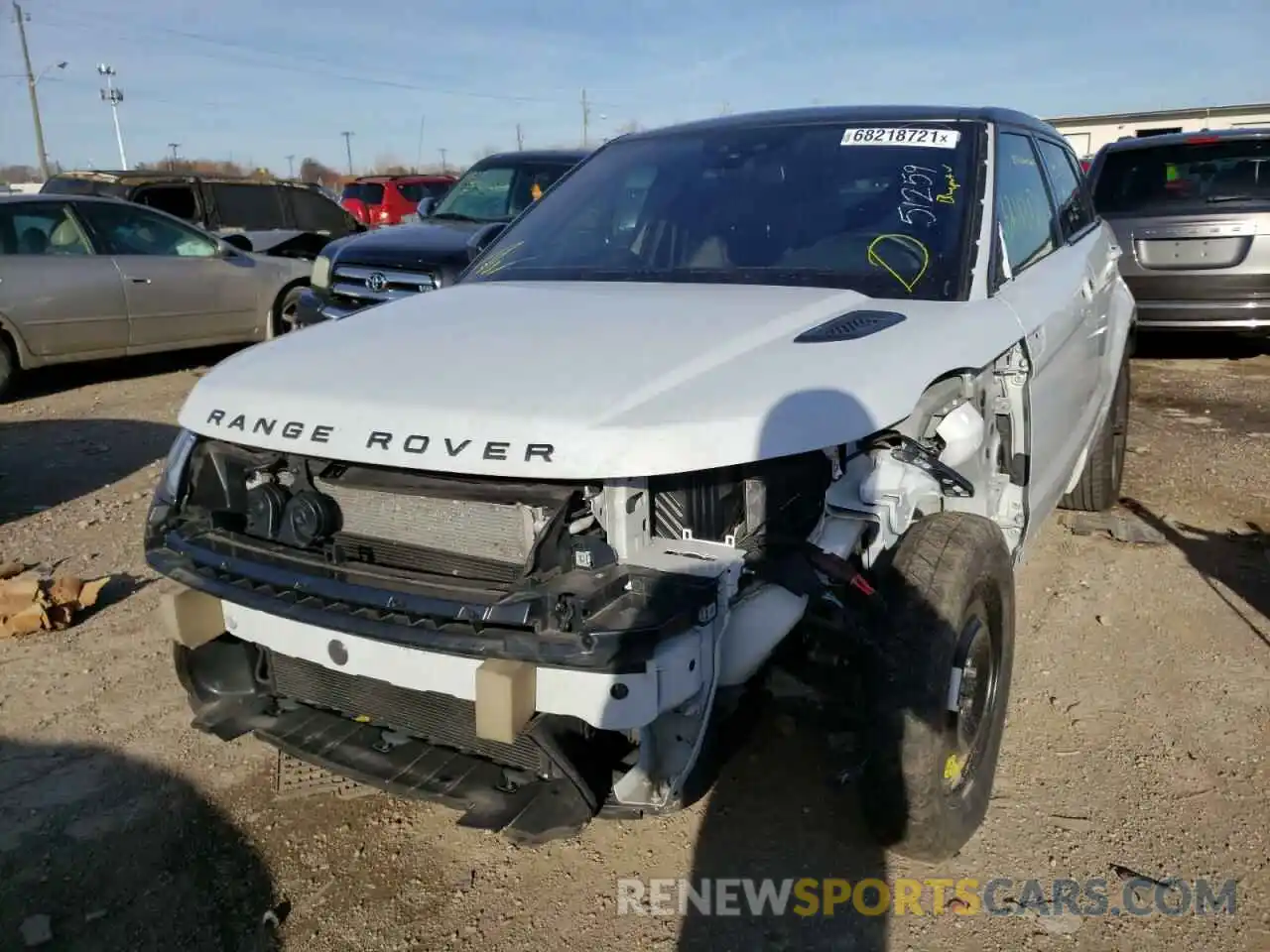 2 Photograph of a damaged car SALVC2RX3KH327935 LAND ROVER RANGEROVER 2019