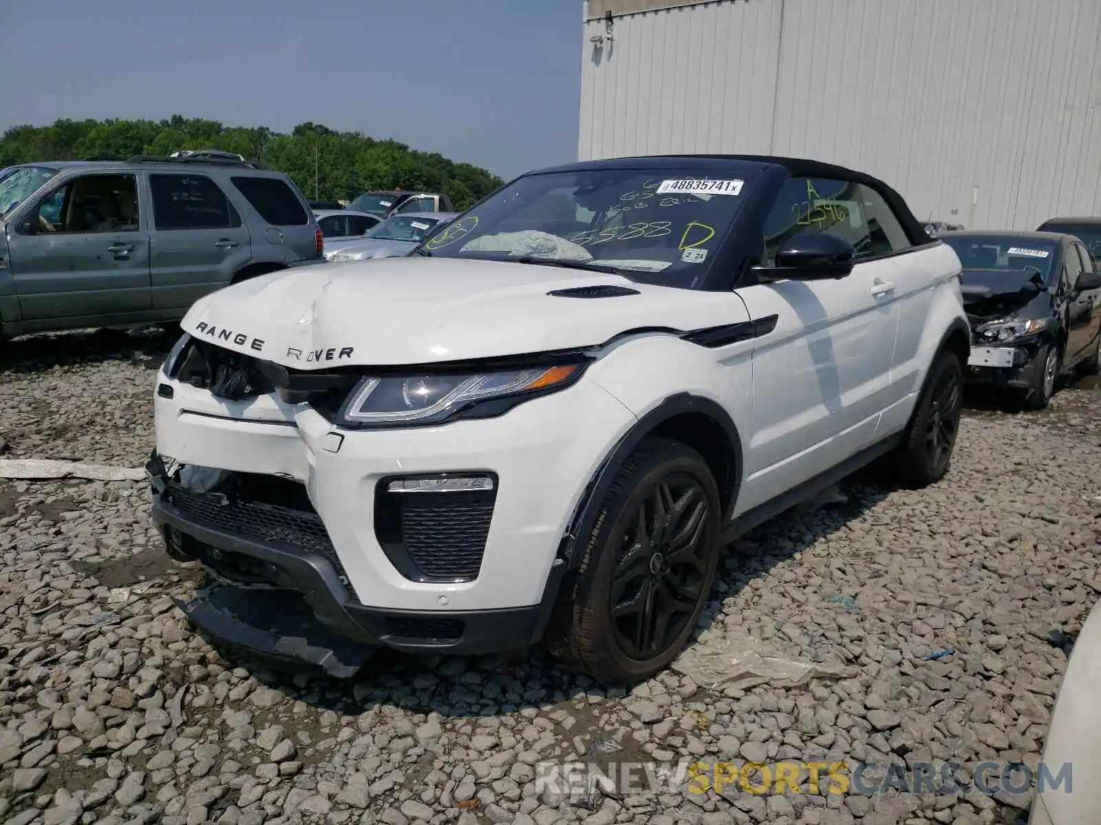 2 Photograph of a damaged car SALVD5RX1KH345588 LAND ROVER RANGEROVER 2019