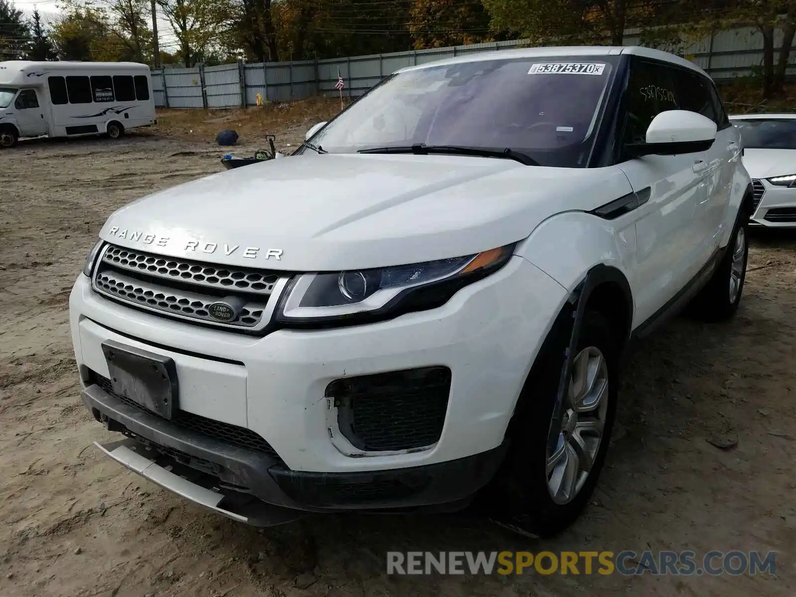 2 Фотография поврежденного автомобиля SALVP2RX0KH350559 LAND ROVER RANGEROVER 2019