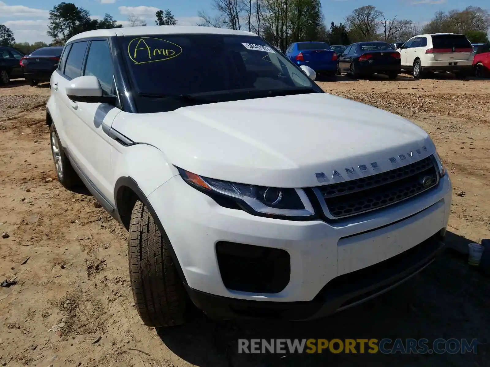 1 Photograph of a damaged car SALVP2RX1KH332829 LAND ROVER RANGEROVER 2019