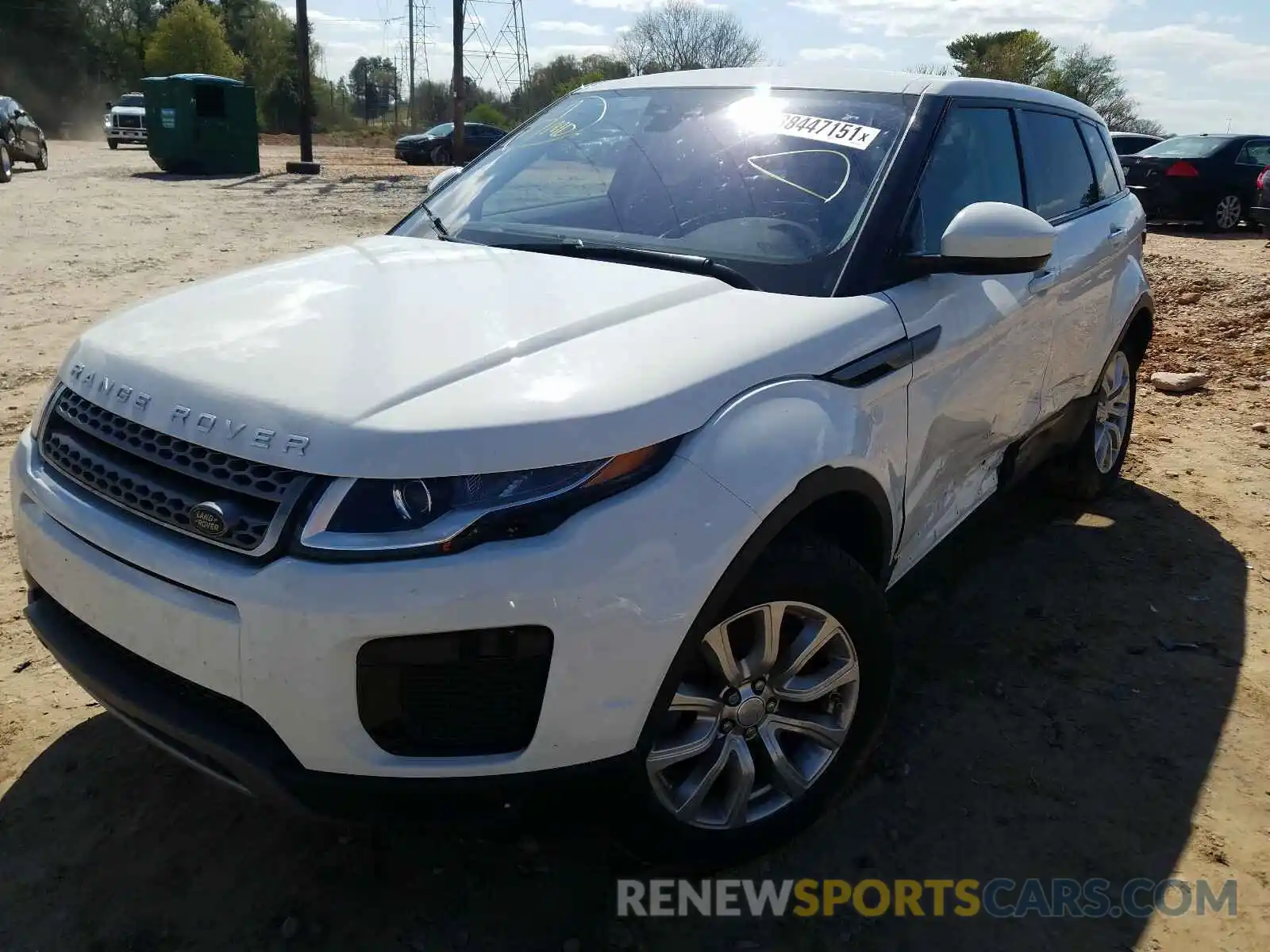 2 Photograph of a damaged car SALVP2RX1KH332829 LAND ROVER RANGEROVER 2019