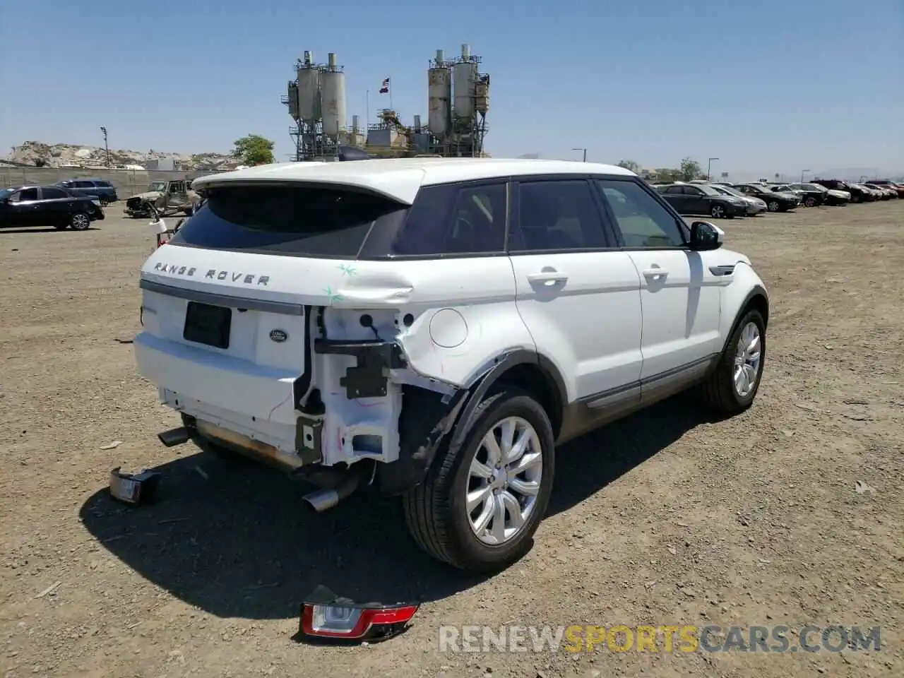 4 Фотография поврежденного автомобиля SALVP2RX2KH346187 LAND ROVER RANGEROVER 2019