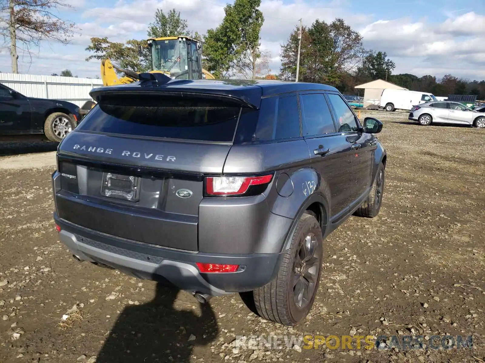 4 Фотография поврежденного автомобиля SALVP2RX2KH348795 LAND ROVER RANGEROVER 2019