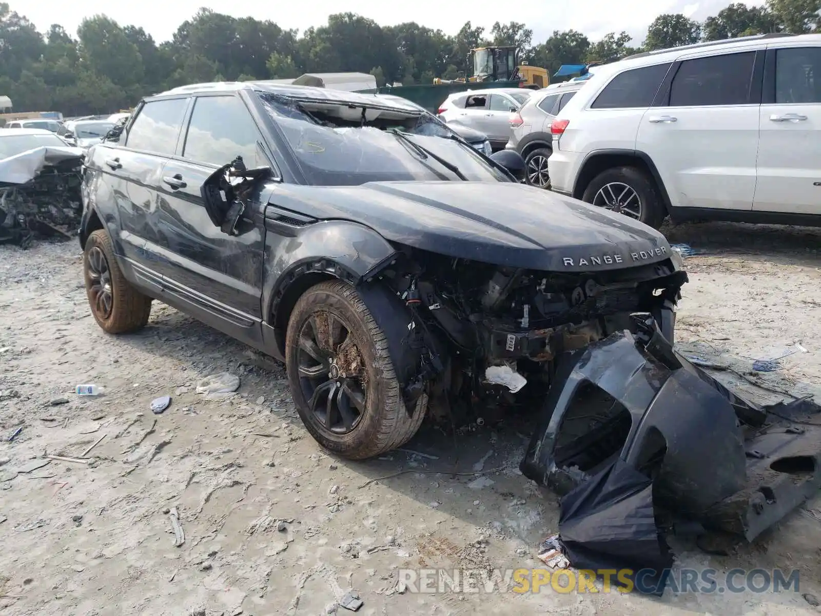 1 Photograph of a damaged car SALVP2RX3KH328247 LAND ROVER RANGEROVER 2019