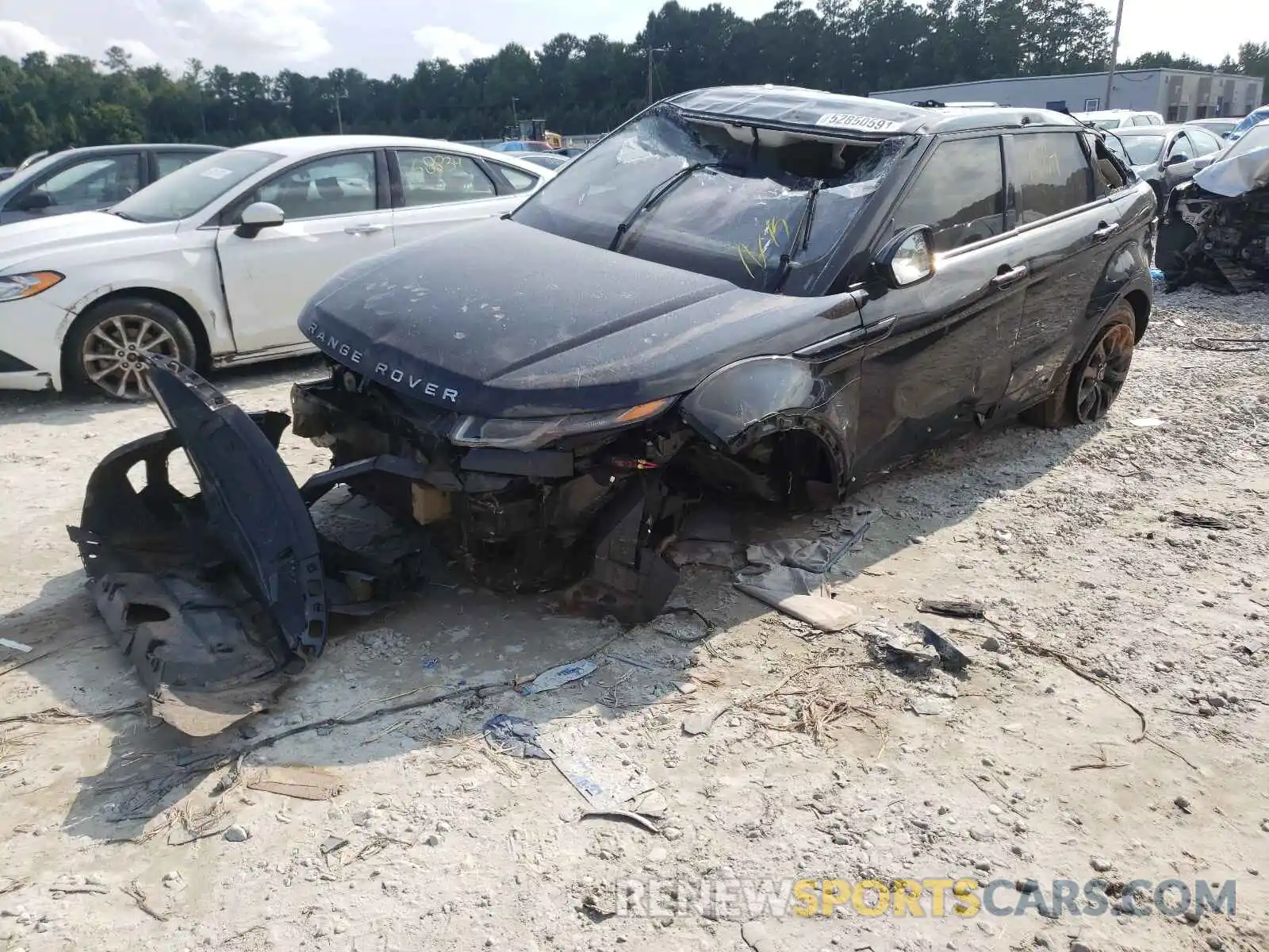 2 Photograph of a damaged car SALVP2RX3KH328247 LAND ROVER RANGEROVER 2019