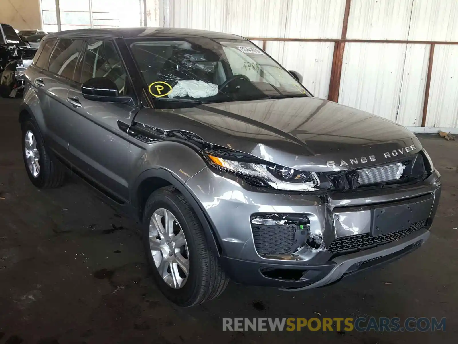 1 Photograph of a damaged car SALVP2RX3KH329723 LAND ROVER RANGEROVER 2019