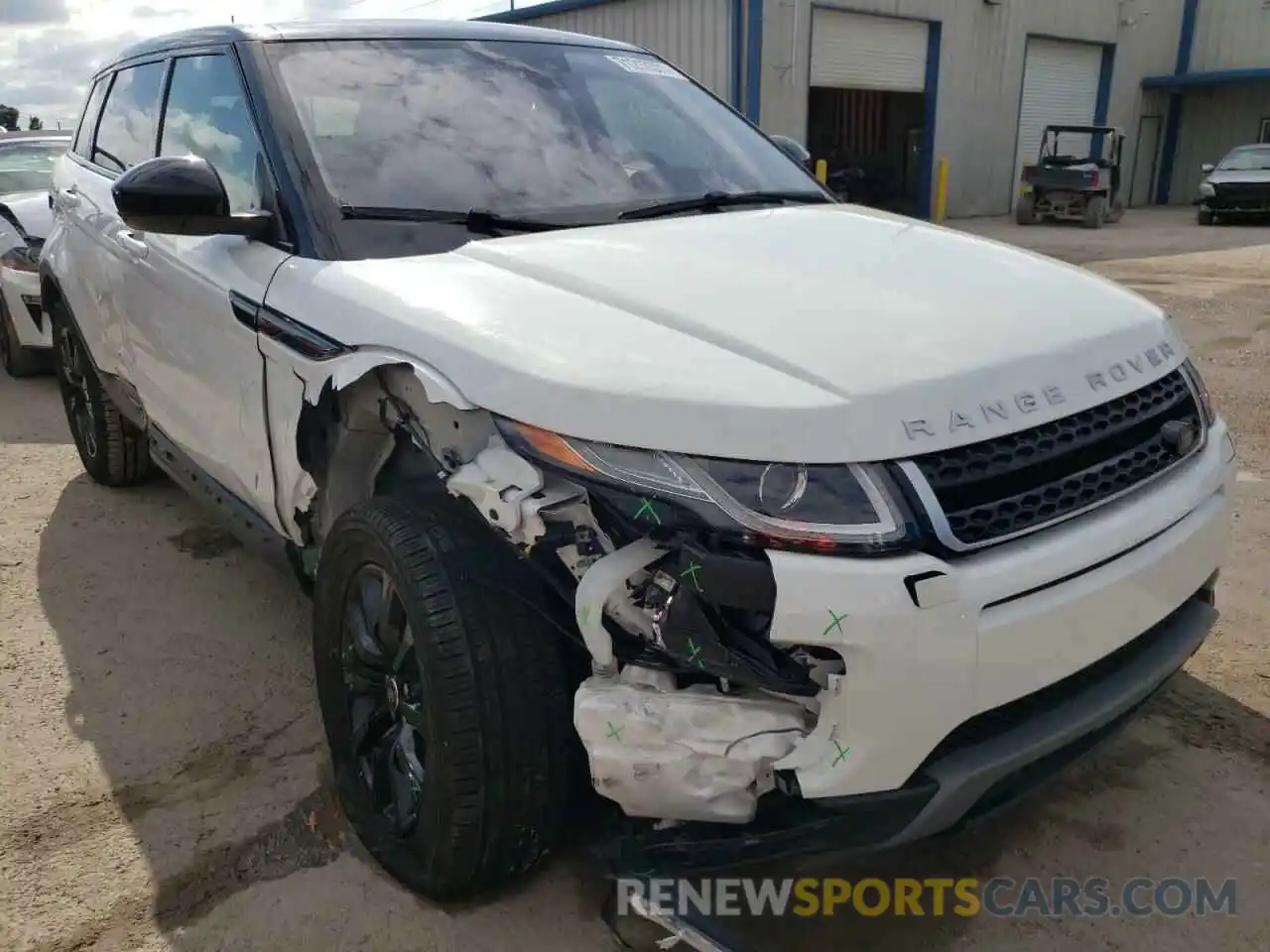 1 Photograph of a damaged car SALVP2RX4KH337989 LAND ROVER RANGEROVER 2019