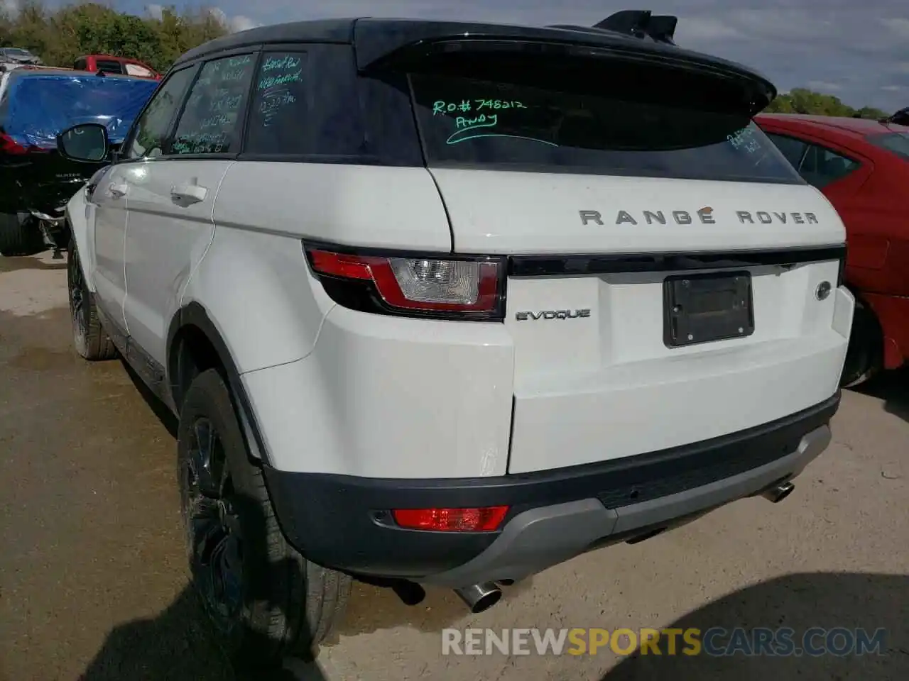 3 Photograph of a damaged car SALVP2RX4KH337989 LAND ROVER RANGEROVER 2019