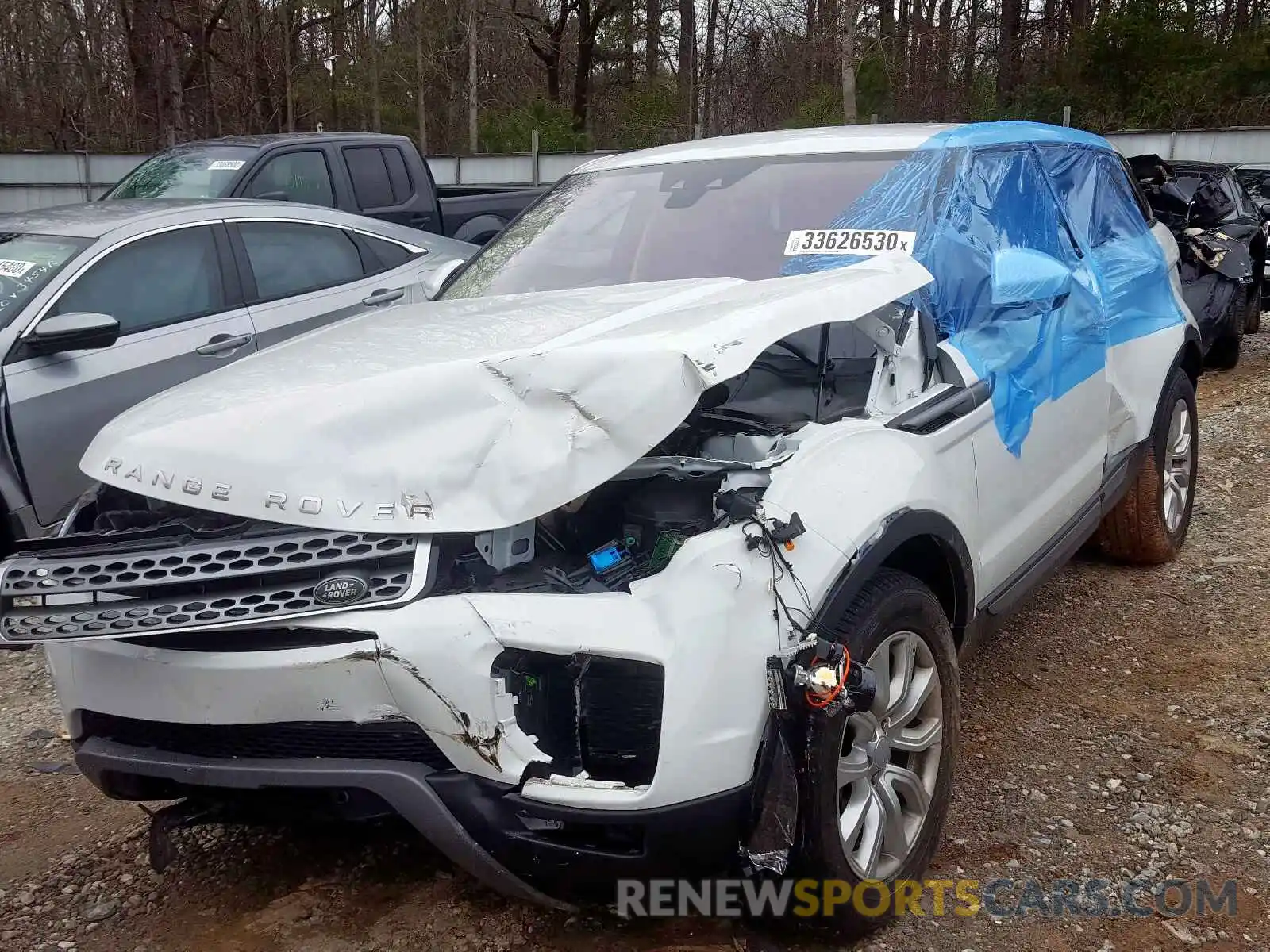 2 Photograph of a damaged car SALVP2RX4KH346983 LAND ROVER RANGEROVER 2019