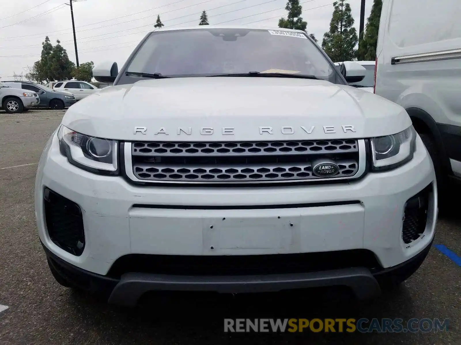 10 Photograph of a damaged car SALVP2RX5KH340352 LAND ROVER RANGEROVER 2019