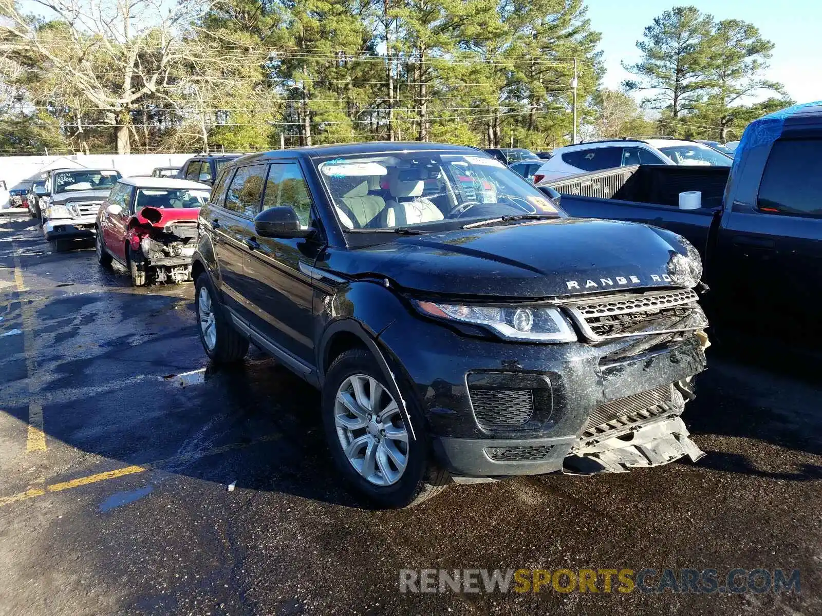 1 Photograph of a damaged car SALVP2RX5KH345017 LAND ROVER RANGEROVER 2019