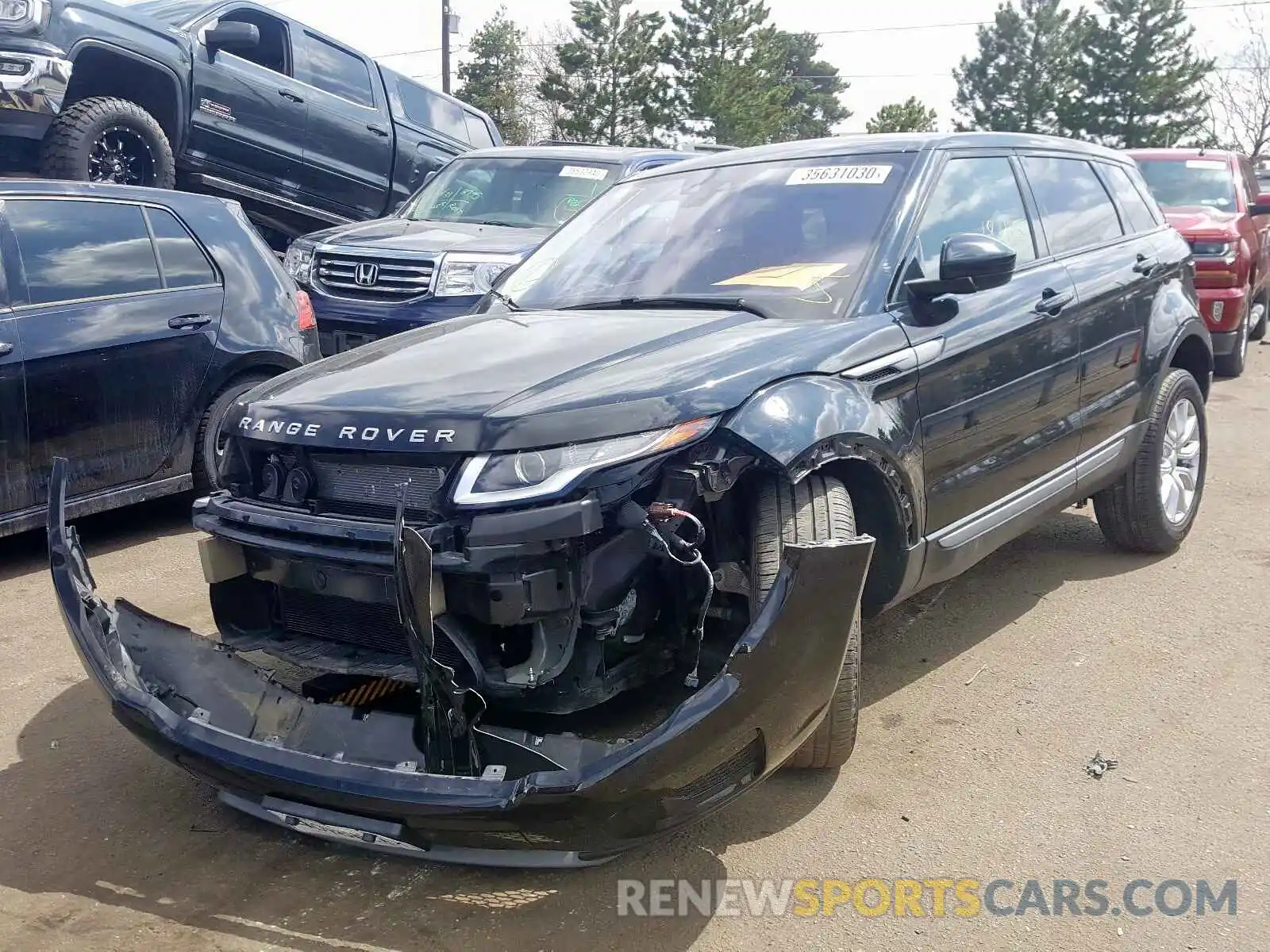 2 Photograph of a damaged car SALVP2RX5KH347544 LAND ROVER RANGEROVER 2019