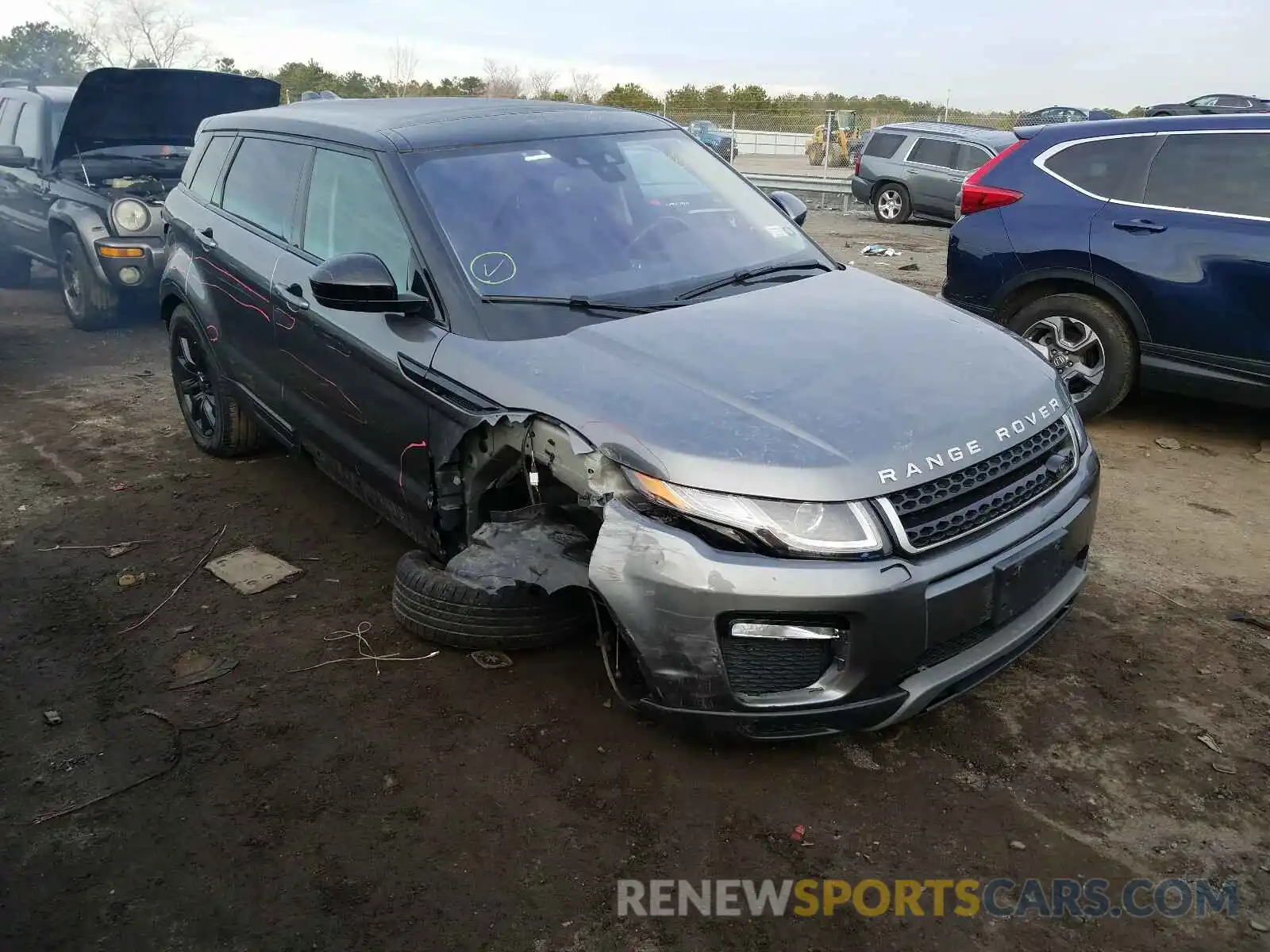 1 Photograph of a damaged car SALVP2RX6KH350260 LAND ROVER RANGEROVER 2019