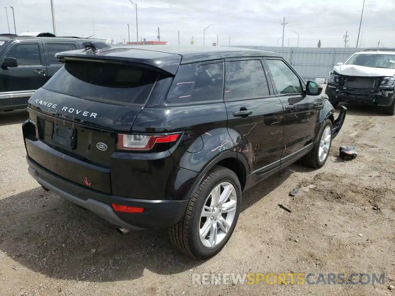 4 Фотография поврежденного автомобиля SALVP2RX7KH336352 LAND ROVER RANGEROVER 2019