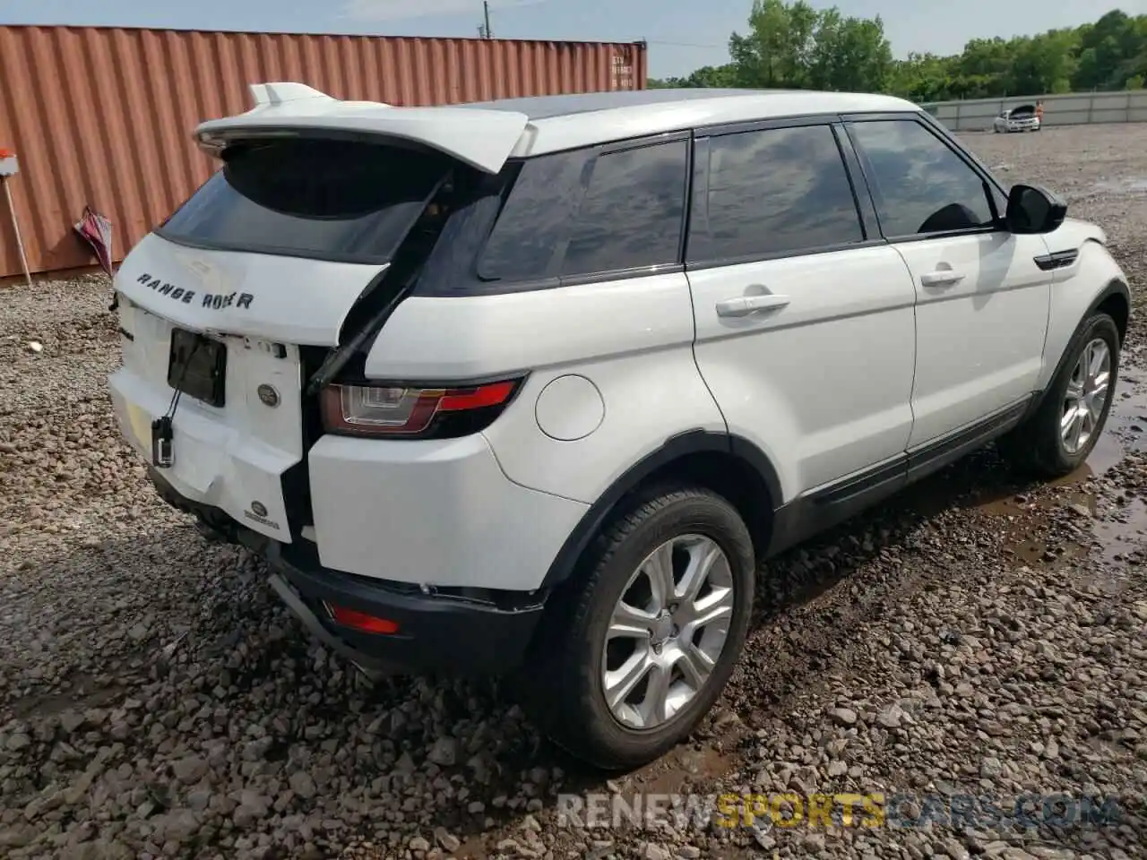 4 Photograph of a damaged car SALVP2RX7KH345519 LAND ROVER RANGEROVER 2019