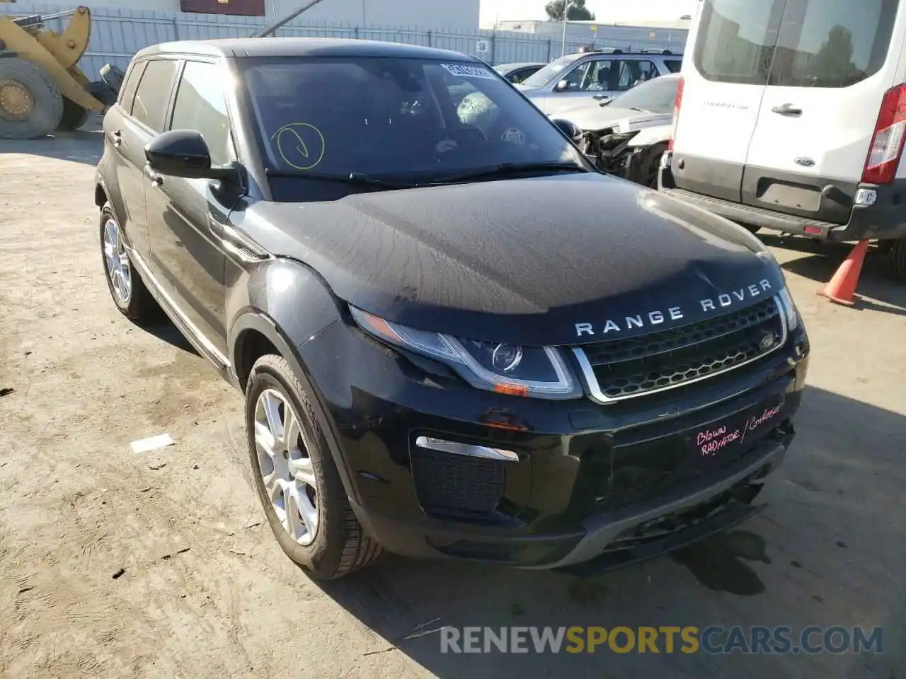 1 Photograph of a damaged car SALVP2RX7KH348310 LAND ROVER RANGEROVER 2019