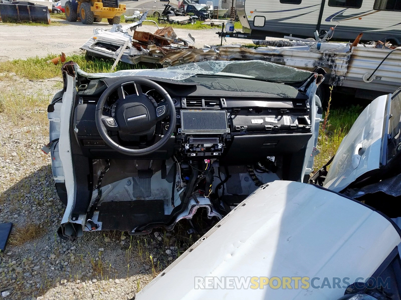 5 Photograph of a damaged car SALVP2RX8KH348302 LAND ROVER RANGEROVER 2019