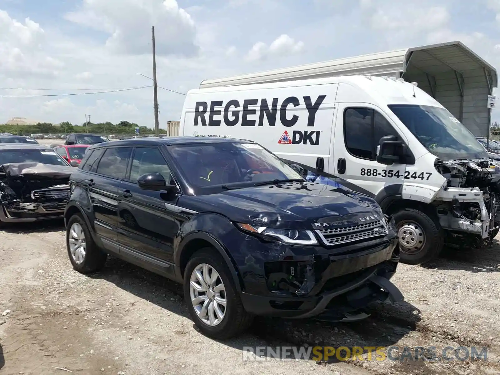 1 Photograph of a damaged car SALVP2RXXKH348298 LAND ROVER RANGEROVER 2019