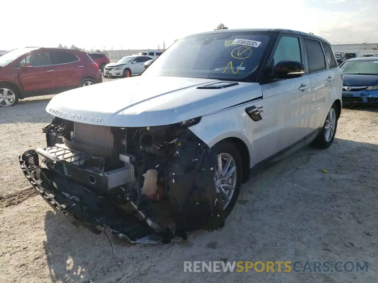 2 Photograph of a damaged car SALWG2RV8KA423530 LAND ROVER RANGEROVER 2019