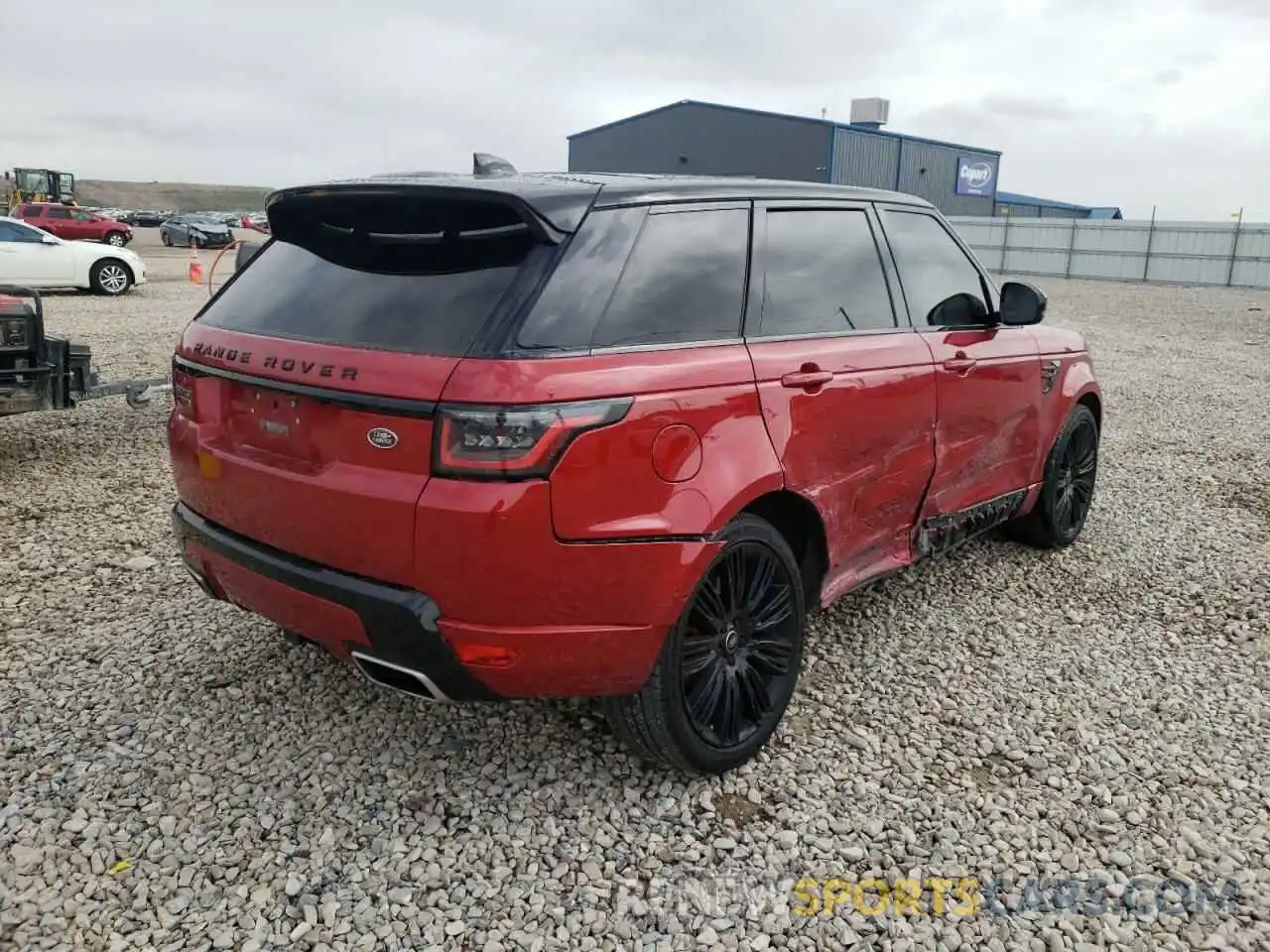 4 Photograph of a damaged car SALWR2RE0KA832583 LAND ROVER RANGEROVER 2019