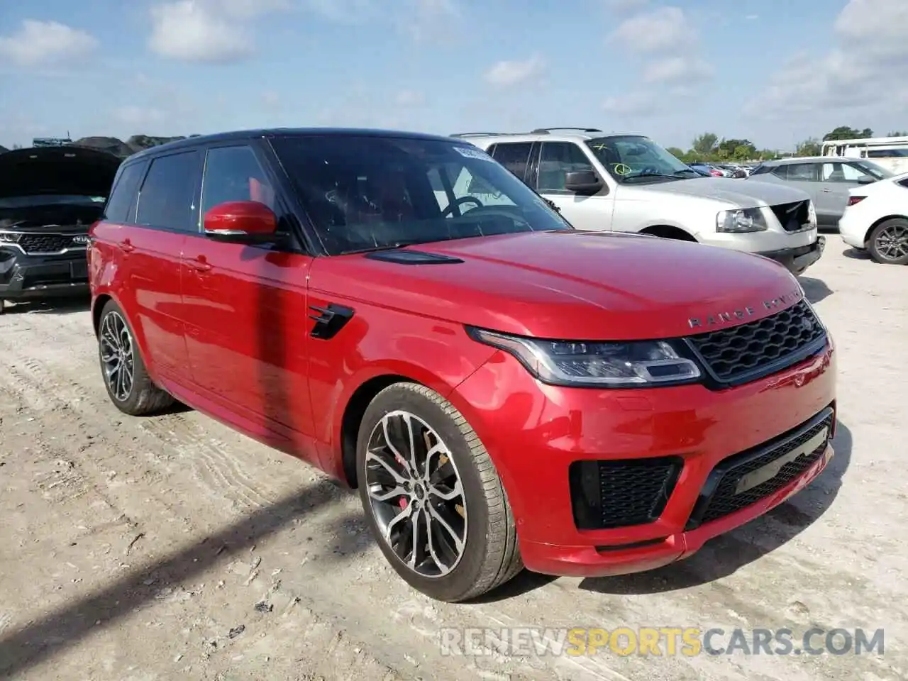 1 Фотография поврежденного автомобиля SALWR2RE1KA816151 LAND ROVER RANGEROVER 2019