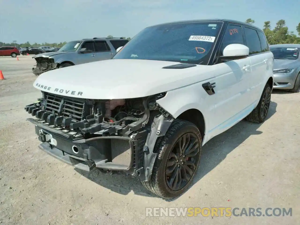 2 Photograph of a damaged car SALWR2RE1KA829739 LAND ROVER RANGEROVER 2019