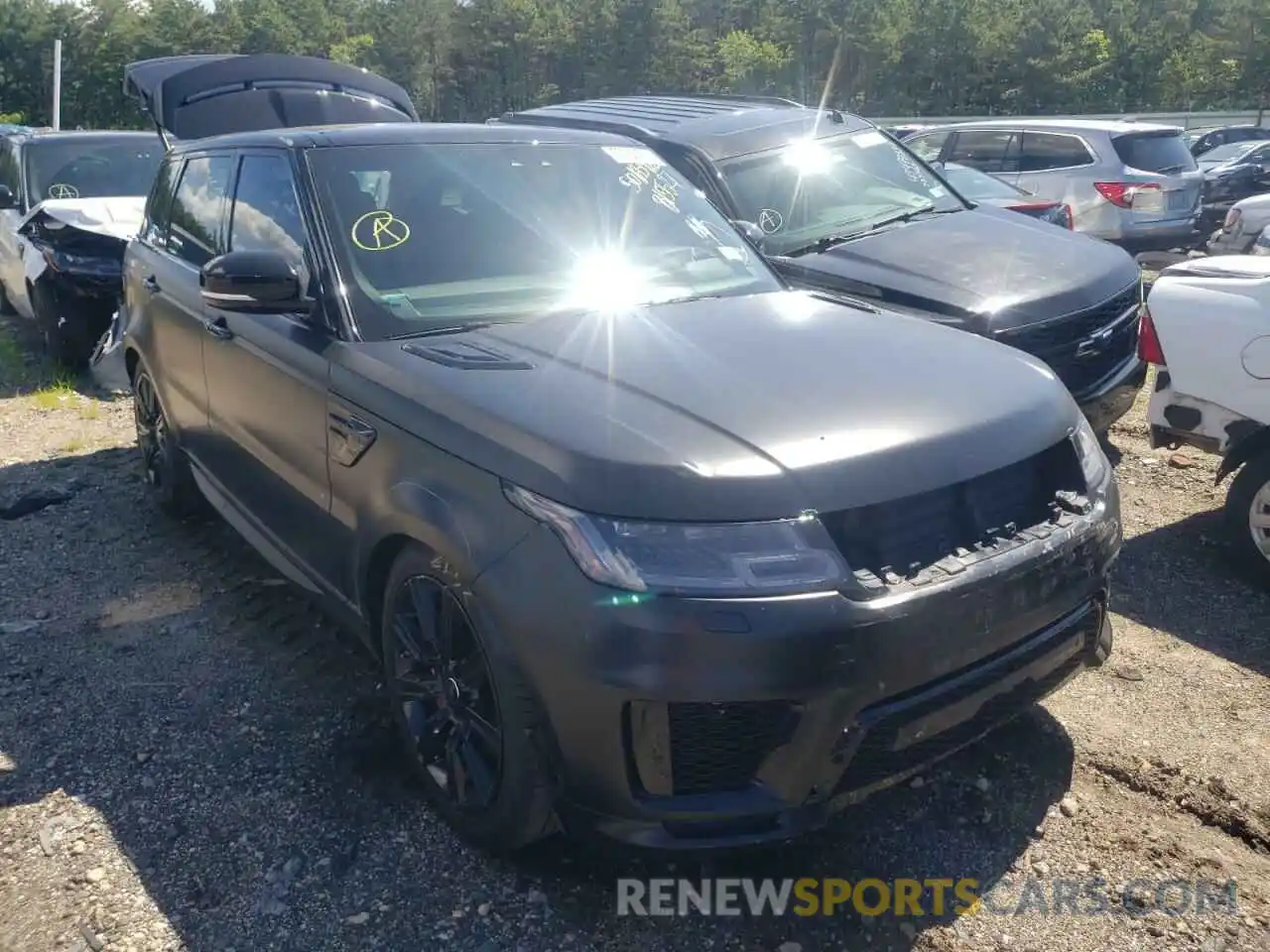 1 Photograph of a damaged car SALWR2RE4KA815527 LAND ROVER RANGEROVER 2019