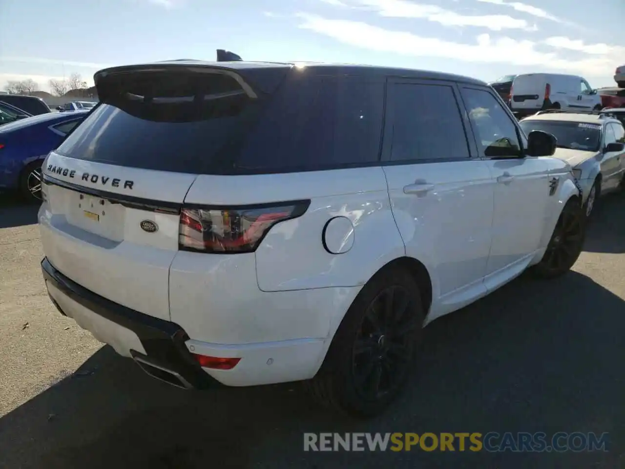 4 Фотография поврежденного автомобиля SALWR2RE4KA855221 LAND ROVER RANGEROVER 2019