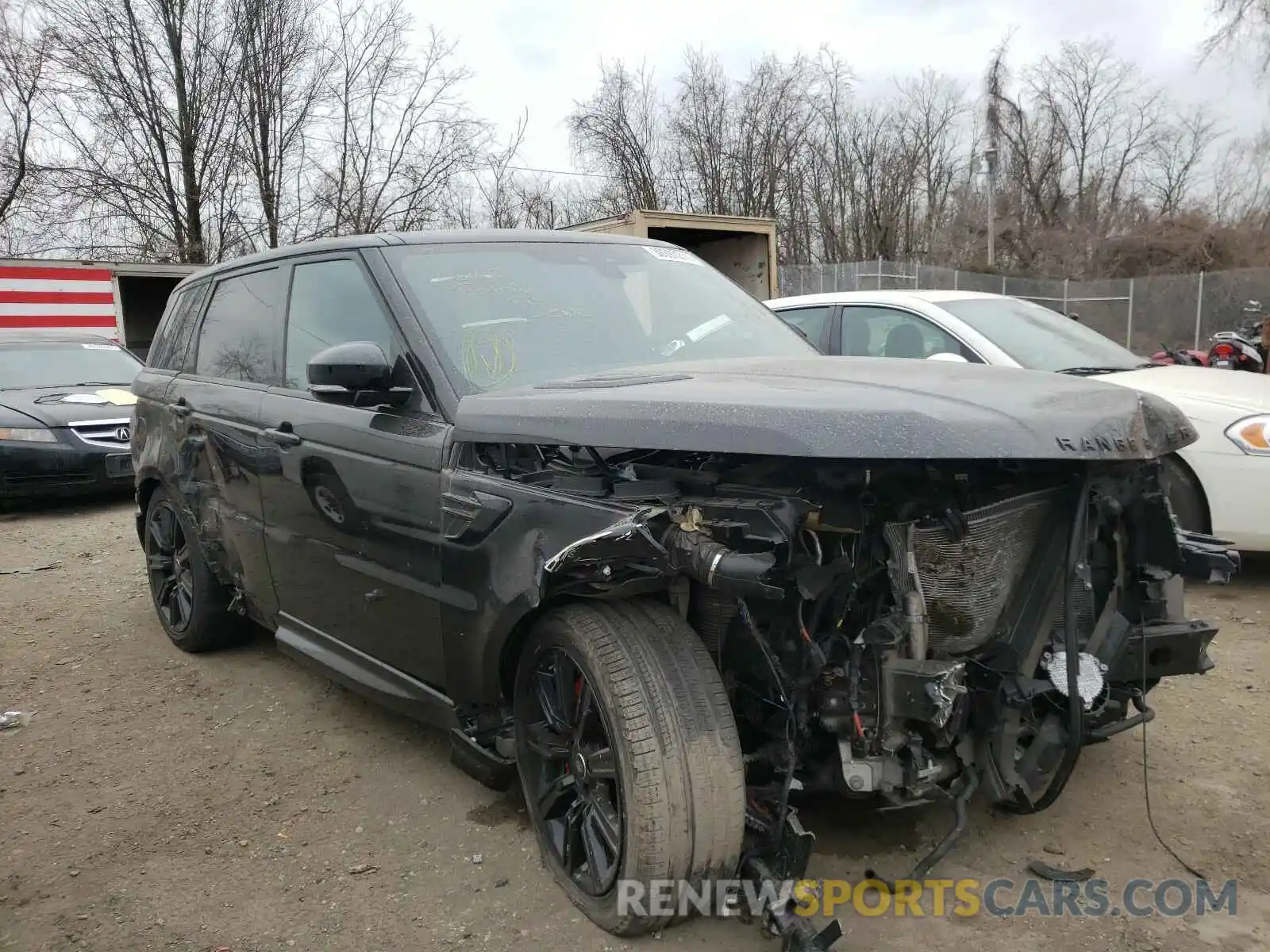 1 Photograph of a damaged car SALWR2RE4KA856904 LAND ROVER RANGEROVER 2019