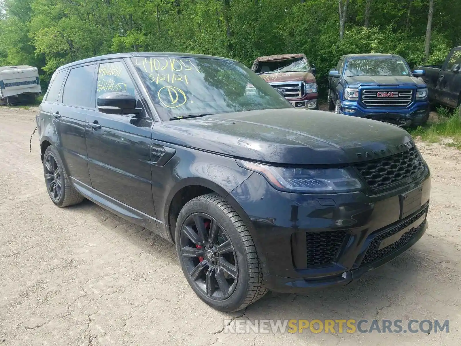 1 Photograph of a damaged car SALWR2RE6KA865815 LAND ROVER RANGEROVER 2019