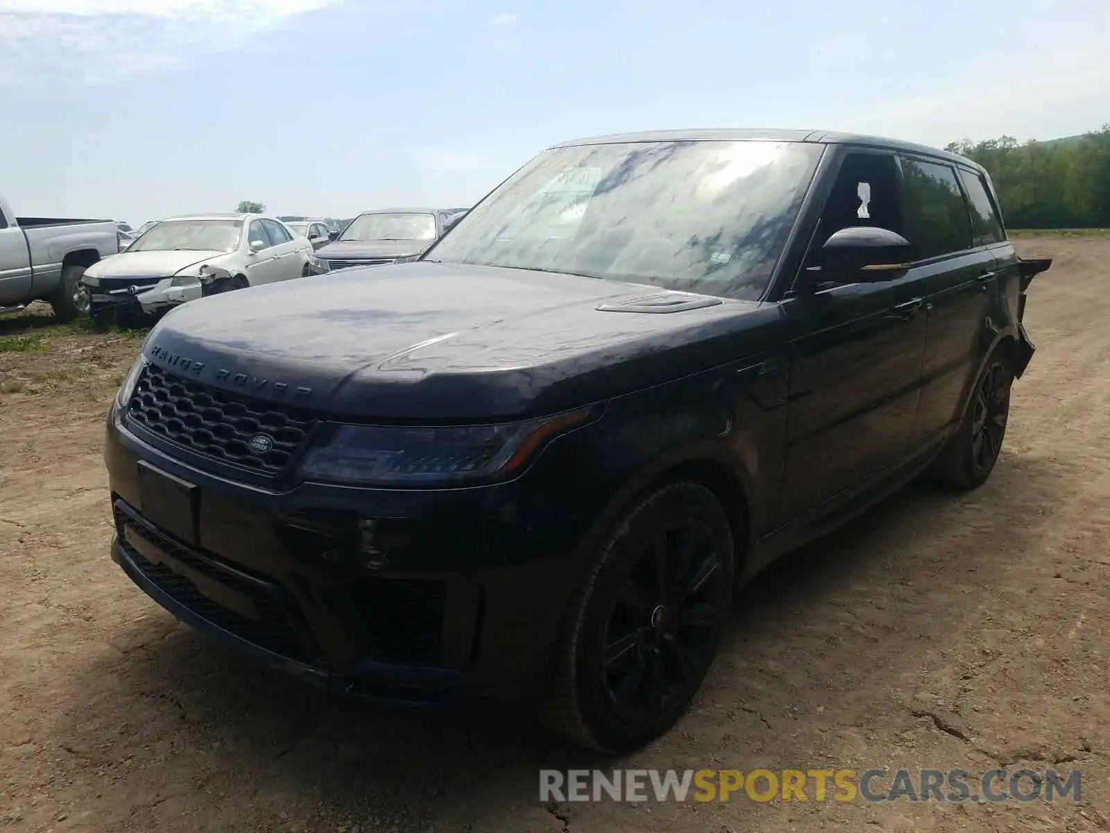 2 Фотография поврежденного автомобиля SALWR2RE6KA865815 LAND ROVER RANGEROVER 2019