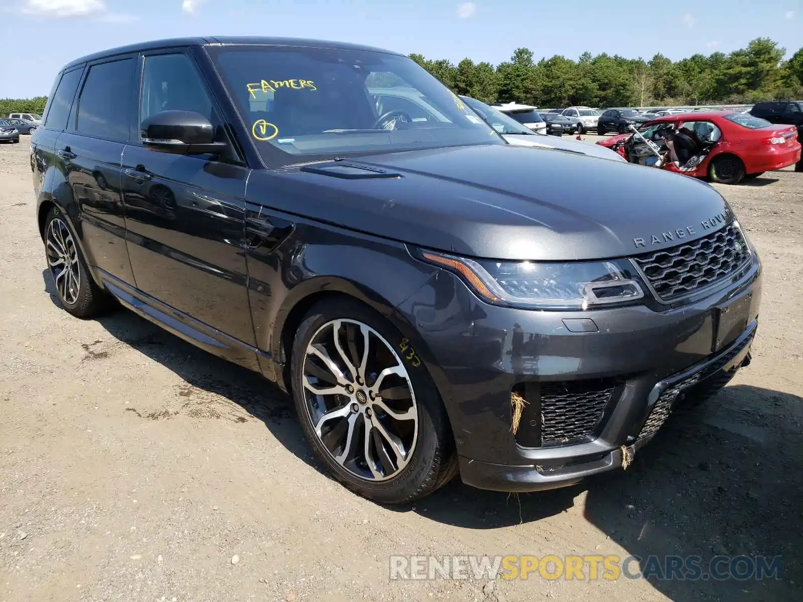 1 Photograph of a damaged car SALWR2RE9KA818276 LAND ROVER RANGEROVER 2019