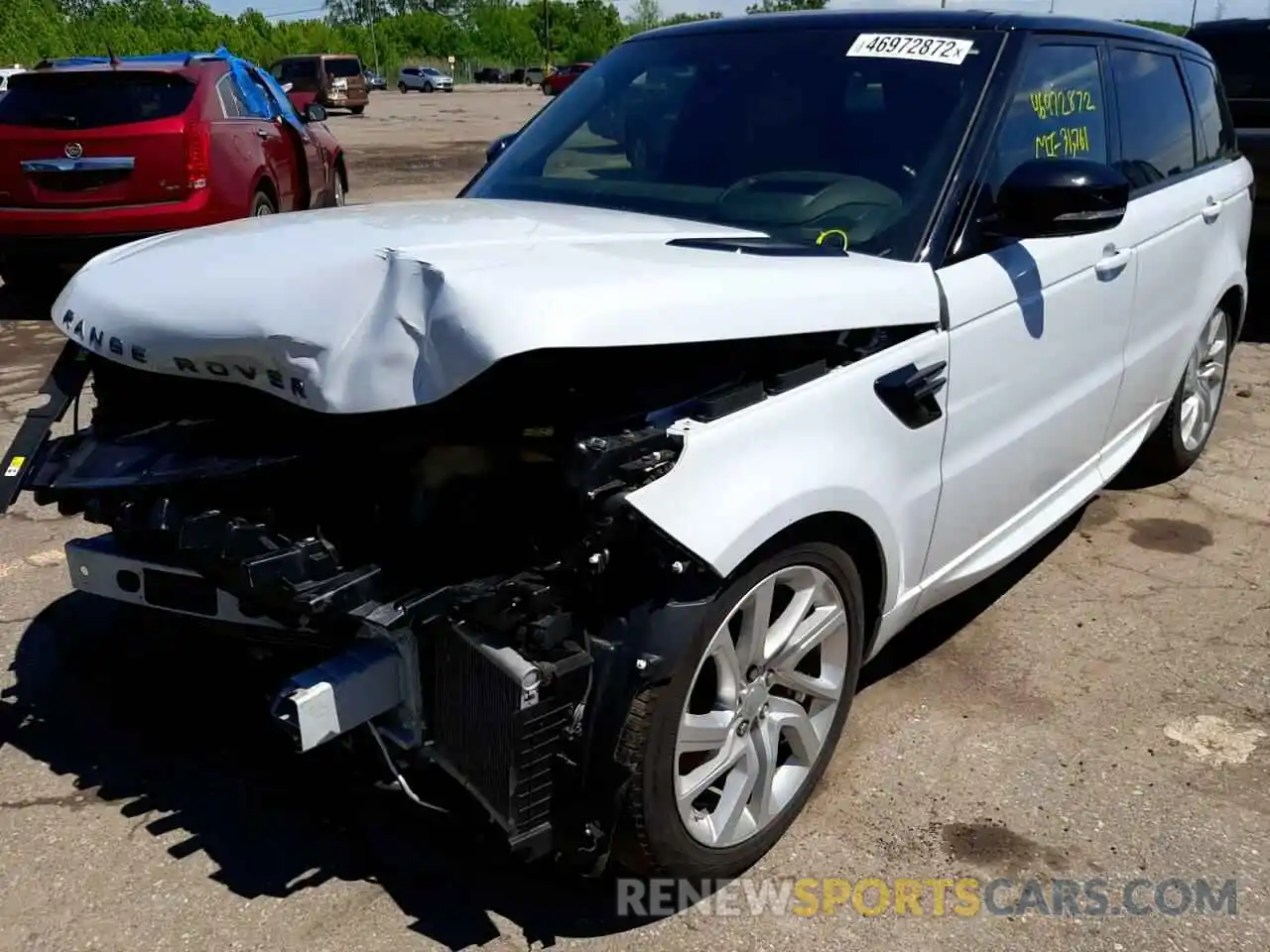 2 Photograph of a damaged car SALWR2RE9KA820867 LAND ROVER RANGEROVER 2019