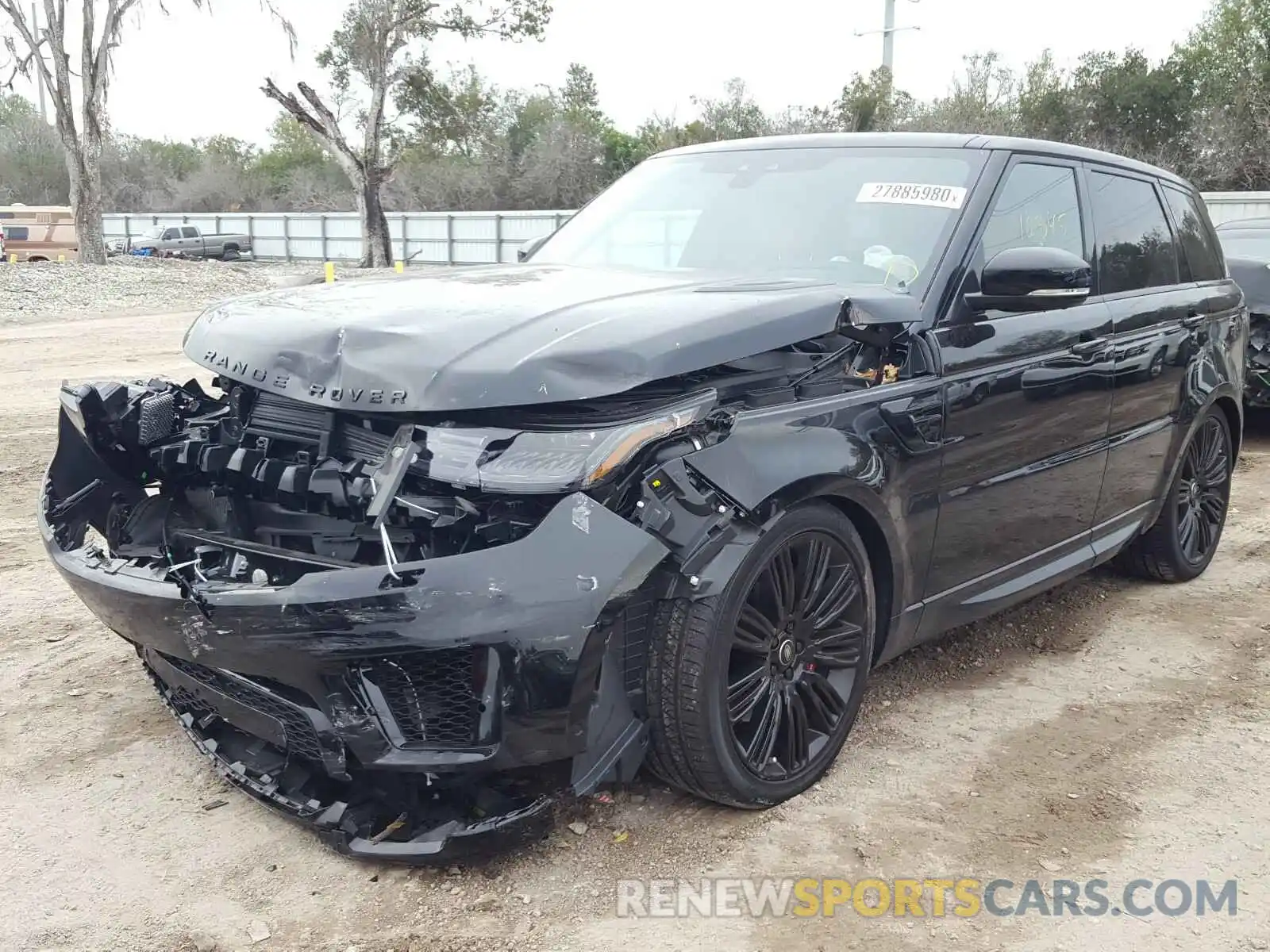 2 Photograph of a damaged car SALWR2REXKA862772 LAND ROVER RANGEROVER 2019