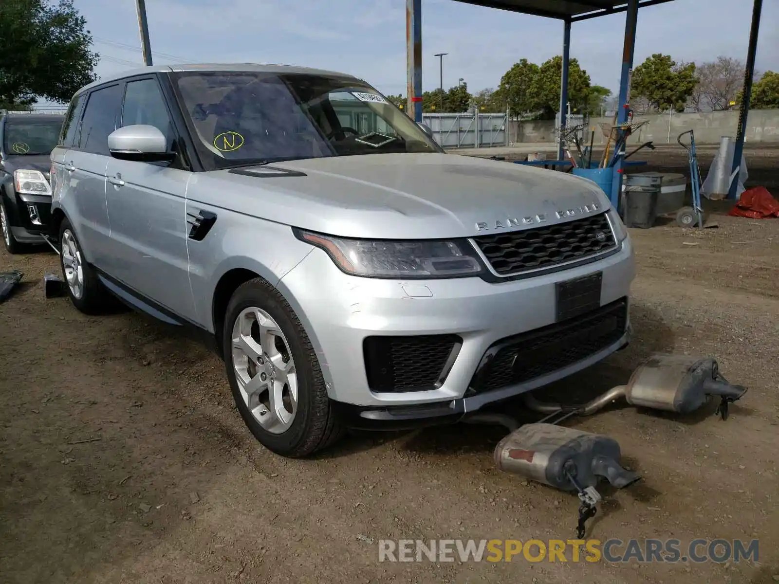 1 Photograph of a damaged car SALWR2RK2KA814334 LAND ROVER RANGEROVER 2019