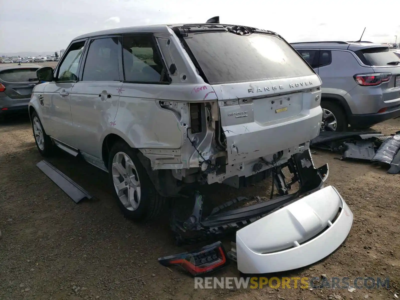 3 Photograph of a damaged car SALWR2RK2KA814334 LAND ROVER RANGEROVER 2019