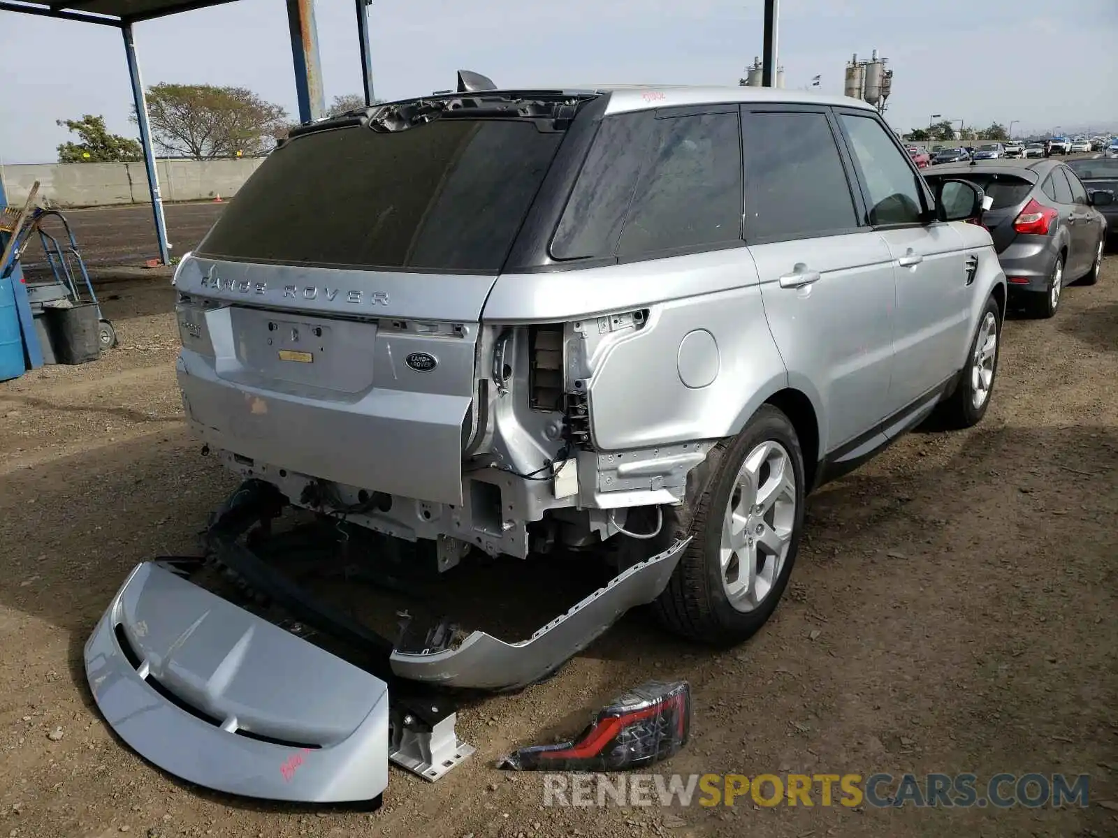 4 Фотография поврежденного автомобиля SALWR2RK2KA814334 LAND ROVER RANGEROVER 2019