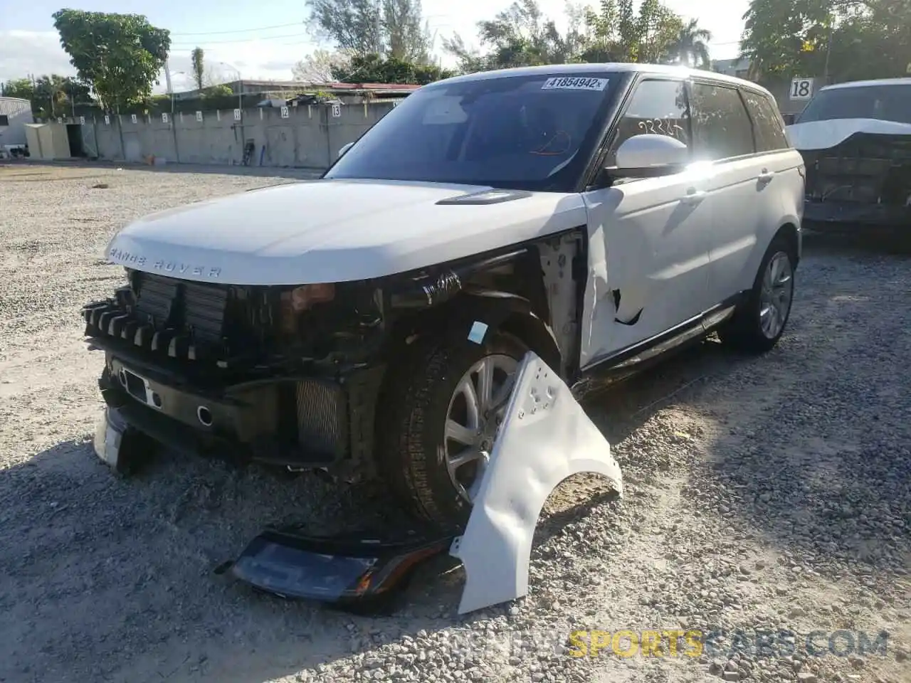 2 Фотография поврежденного автомобиля SALWR2RU0KA864666 LAND ROVER RANGEROVER 2019