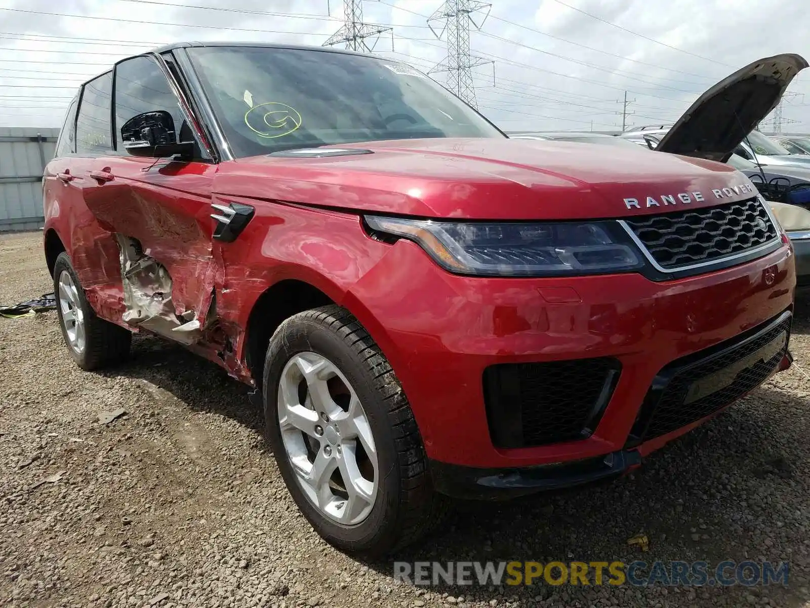 1 Photograph of a damaged car SALWR2RU0KA872718 LAND ROVER RANGEROVER 2019