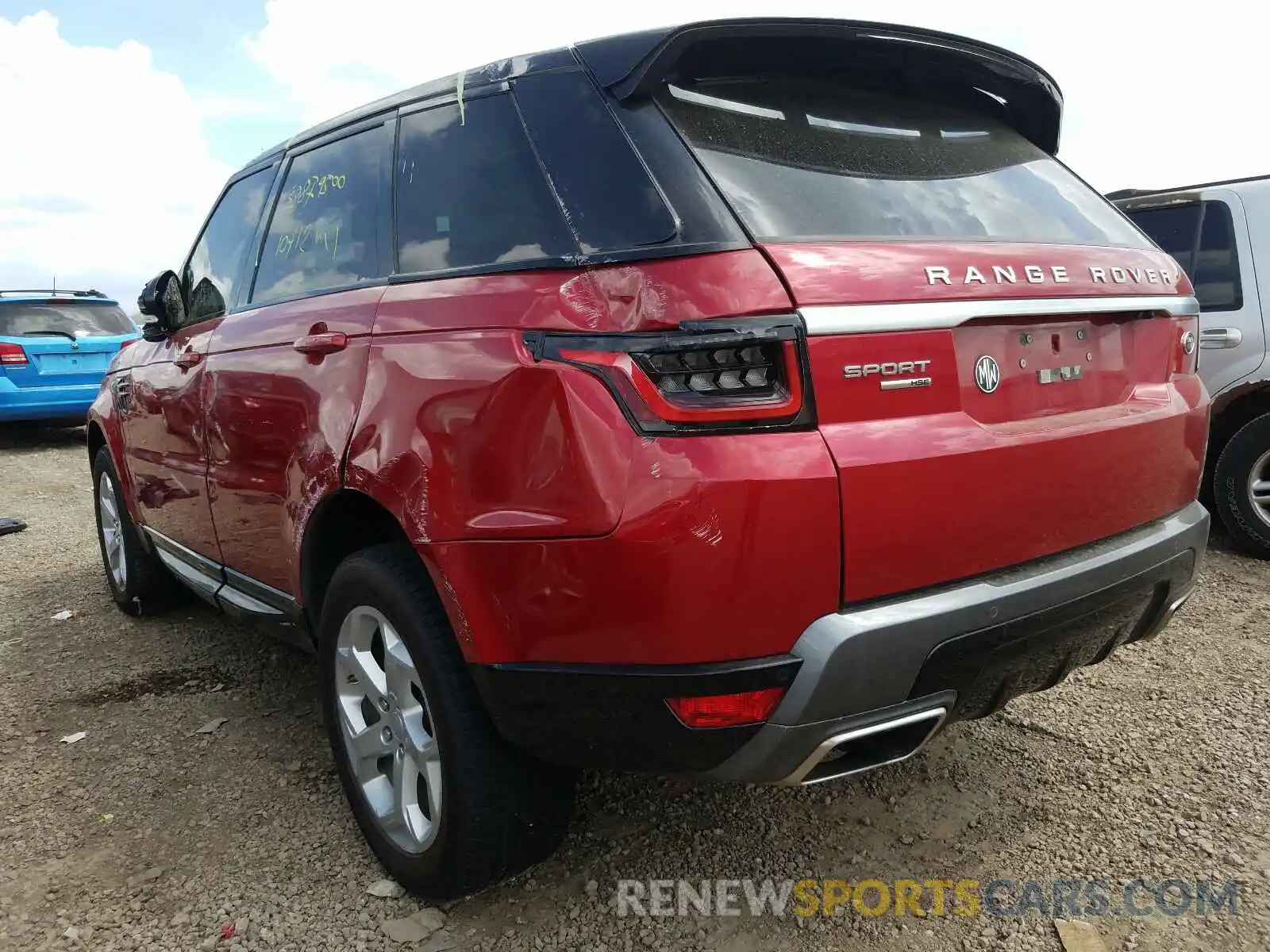 3 Photograph of a damaged car SALWR2RU0KA872718 LAND ROVER RANGEROVER 2019