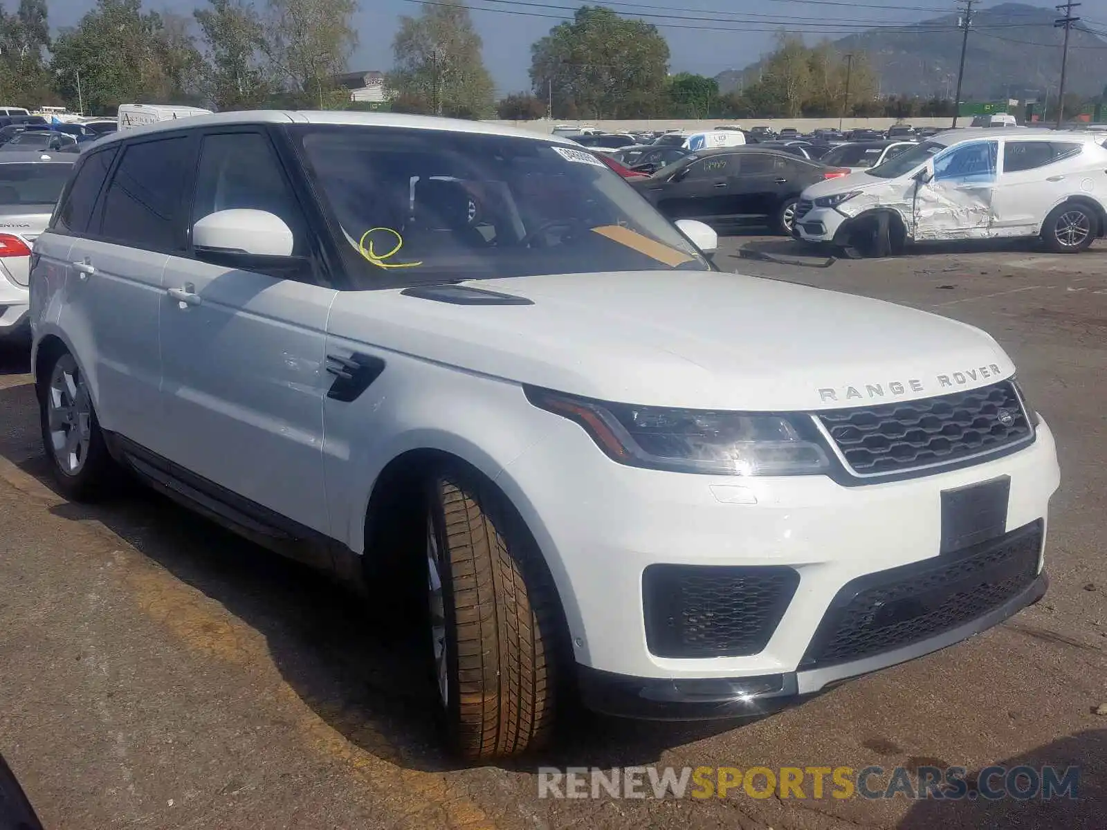 1 Photograph of a damaged car SALWR2RU6KA868902 LAND ROVER RANGEROVER 2019