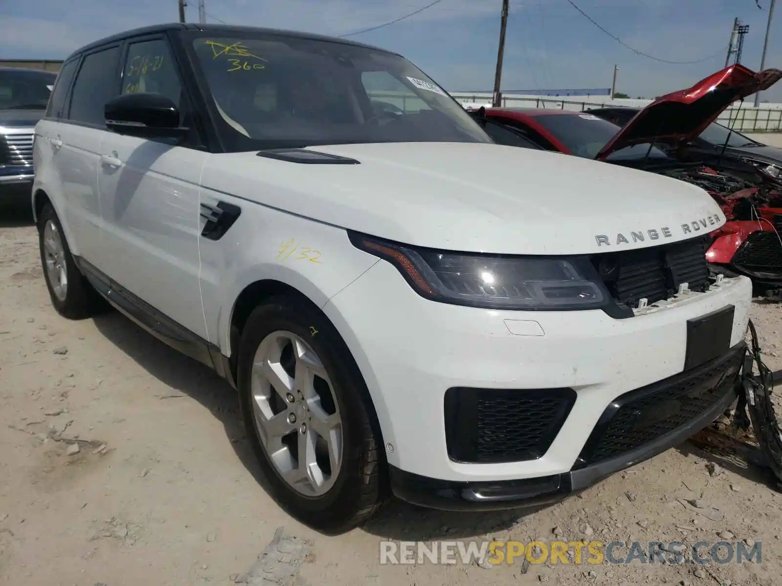 1 Photograph of a damaged car SALWR2RU8KA863152 LAND ROVER RANGEROVER 2019