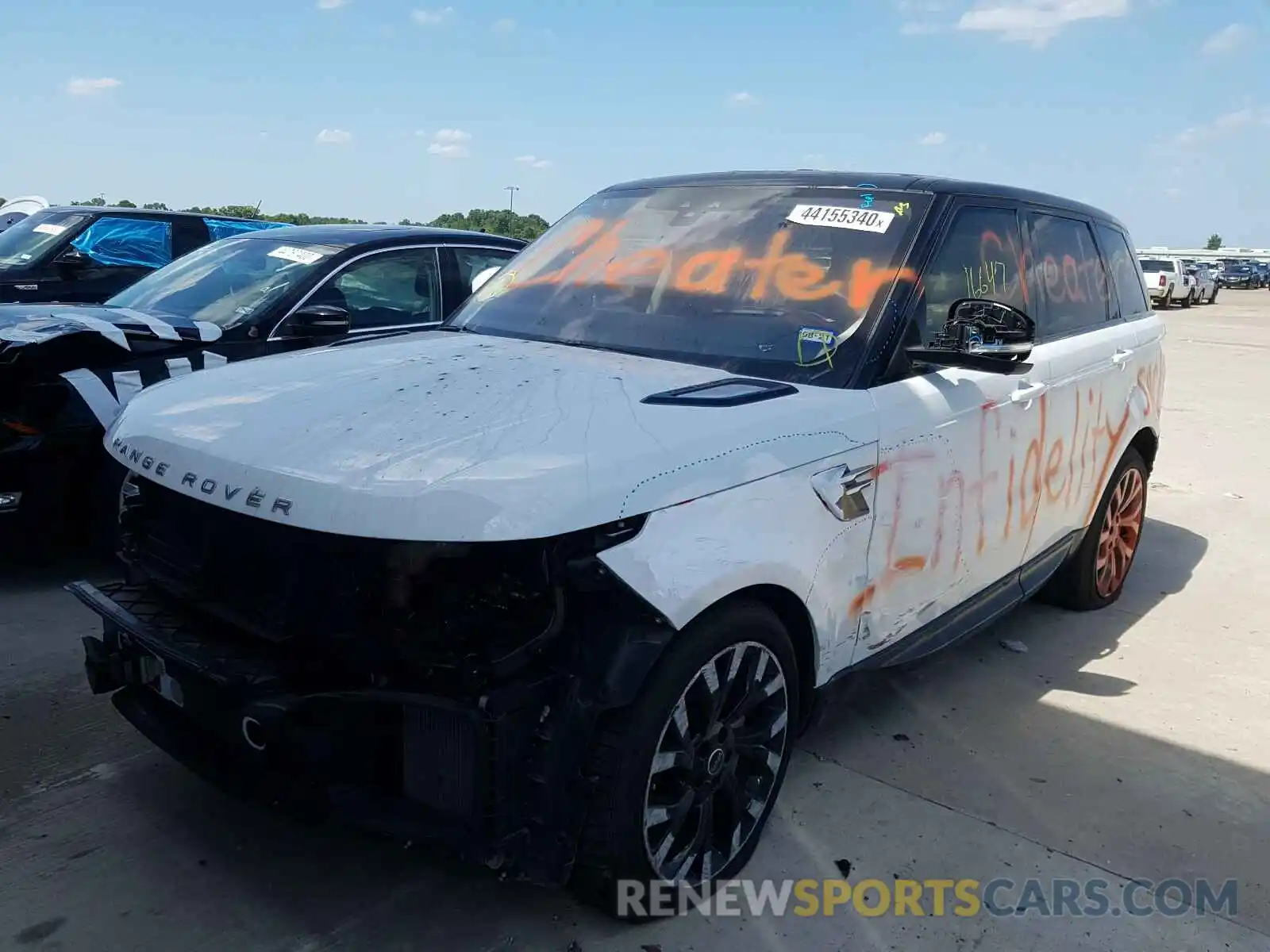 2 Photograph of a damaged car SALWR2RU8KA874894 LAND ROVER RANGEROVER 2019