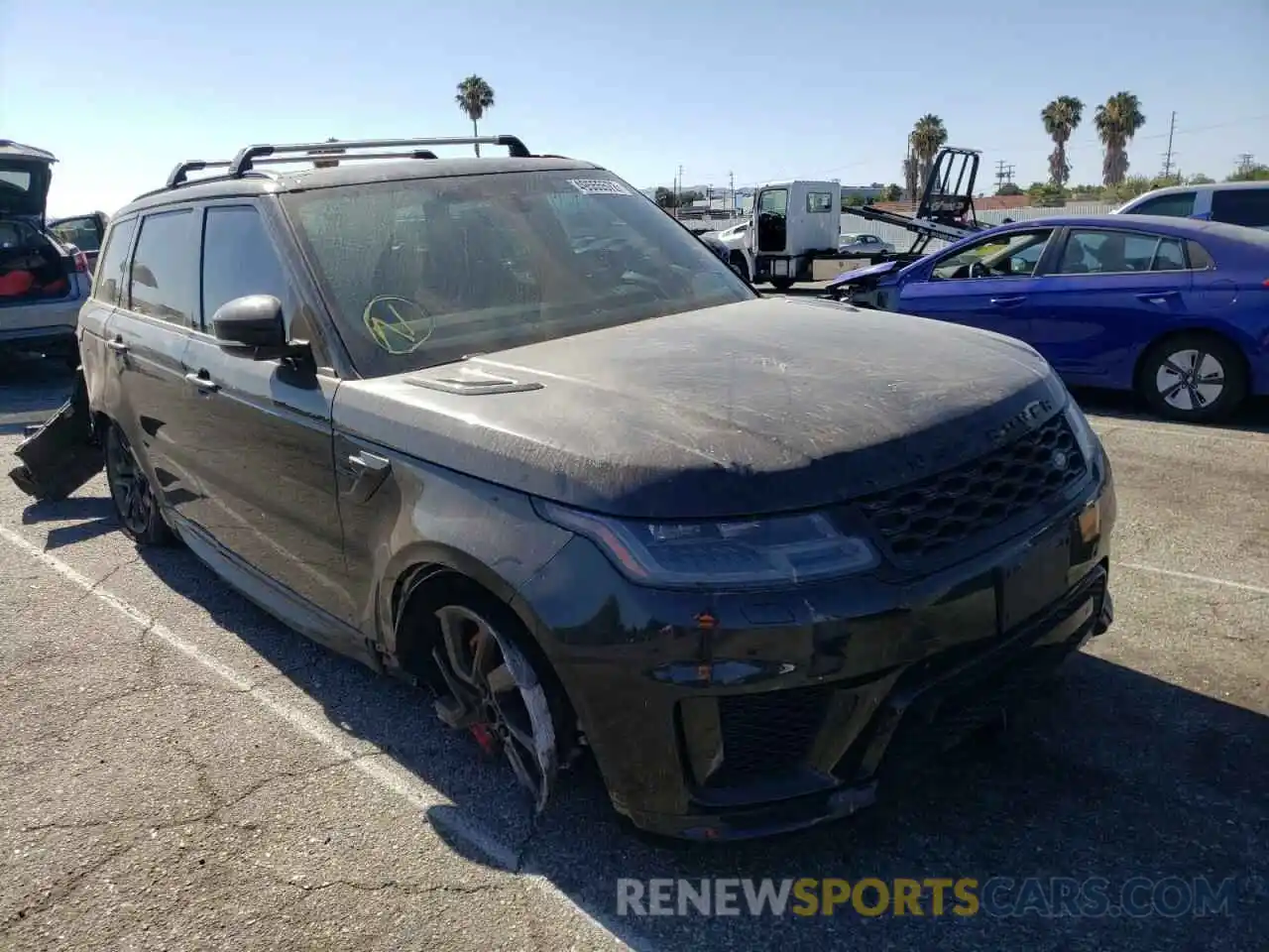 1 Photograph of a damaged car SALWR2RV0KA418722 LAND ROVER RANGEROVER 2019