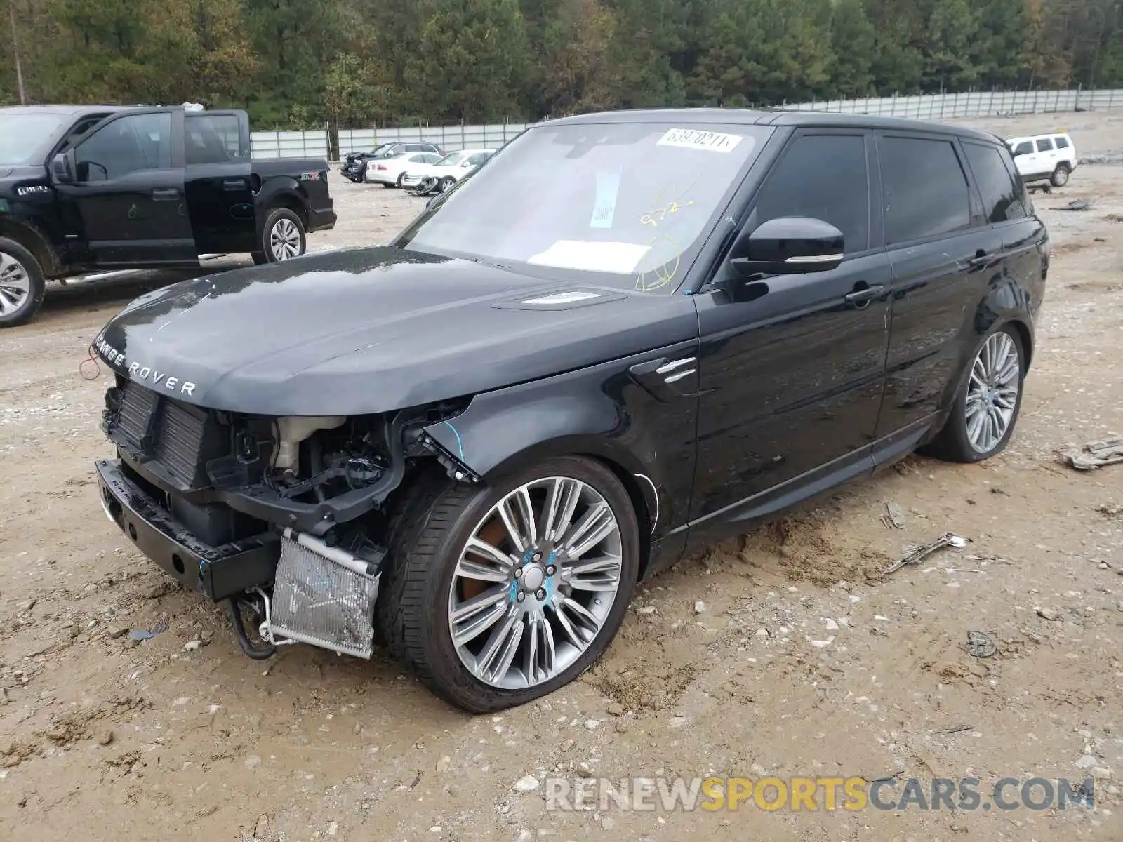 2 Фотография поврежденного автомобиля SALWR2RV0KA419725 LAND ROVER RANGEROVER 2019