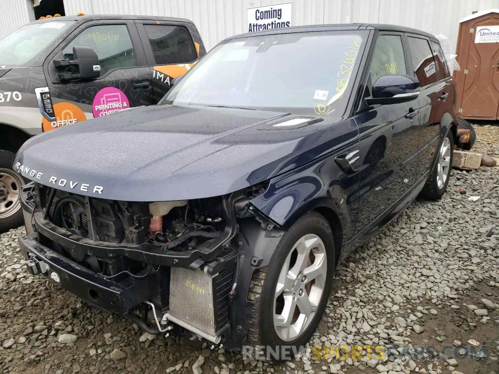 2 Photograph of a damaged car SALWR2RV0KA818098 LAND ROVER RANGEROVER 2019