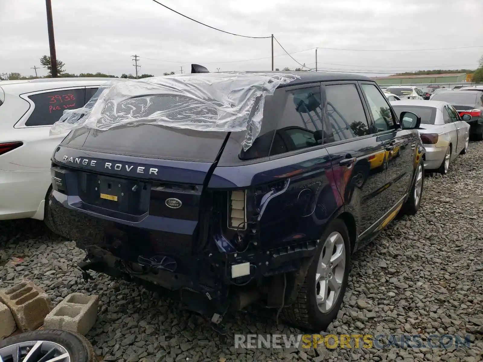 4 Фотография поврежденного автомобиля SALWR2RV0KA818098 LAND ROVER RANGEROVER 2019