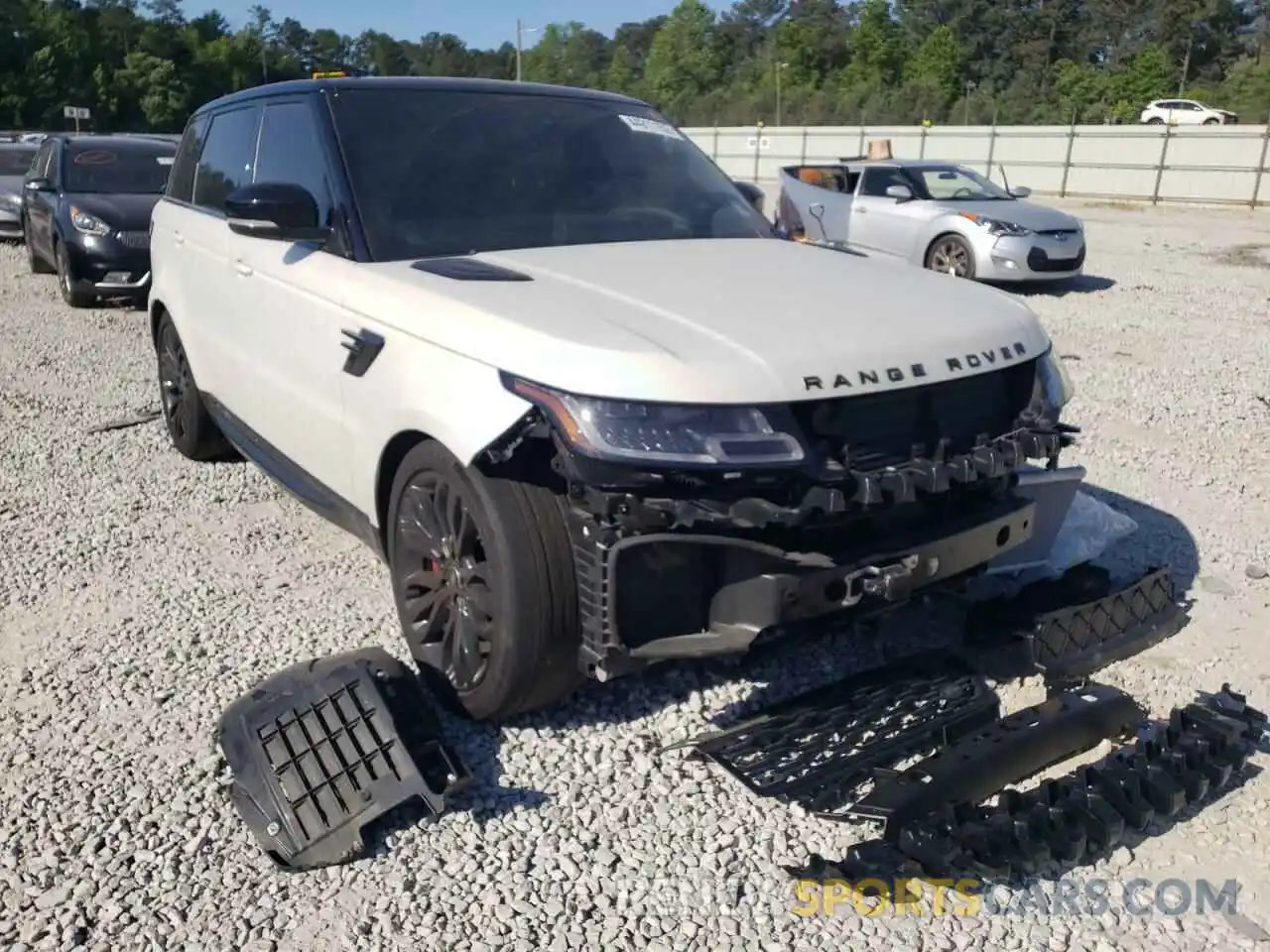 1 Photograph of a damaged car SALWR2RV0KA846032 LAND ROVER RANGEROVER 2019